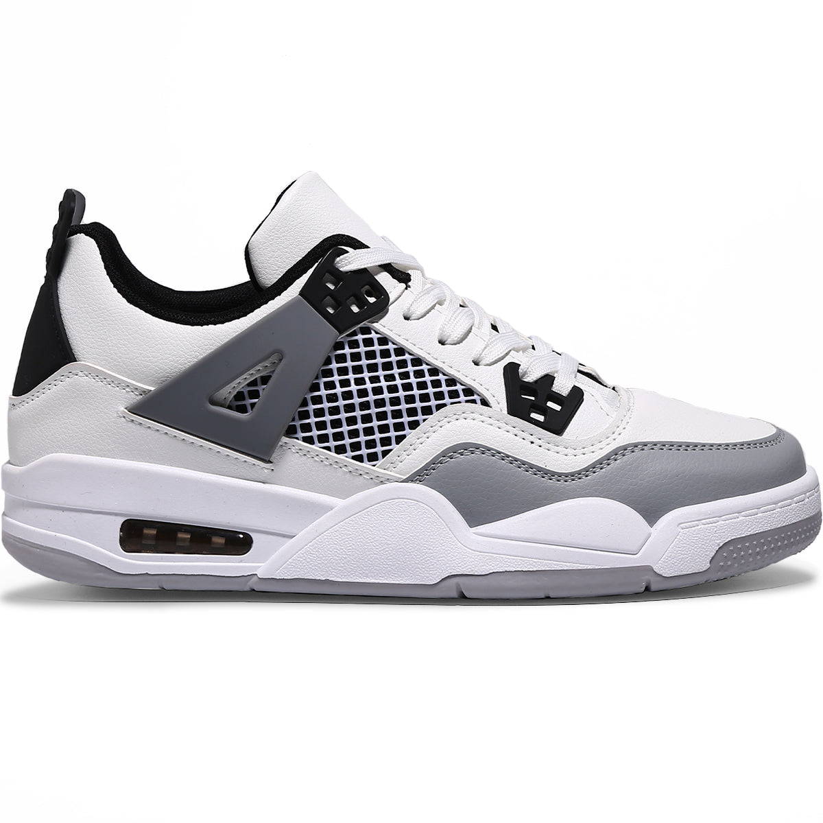 Zapatos deportivos casuales para hombre, Zapatos de tenis con cordones antideslizantes que absorven los golpes, Zapatos livianos transpirables comodos para correr de estilo urbano