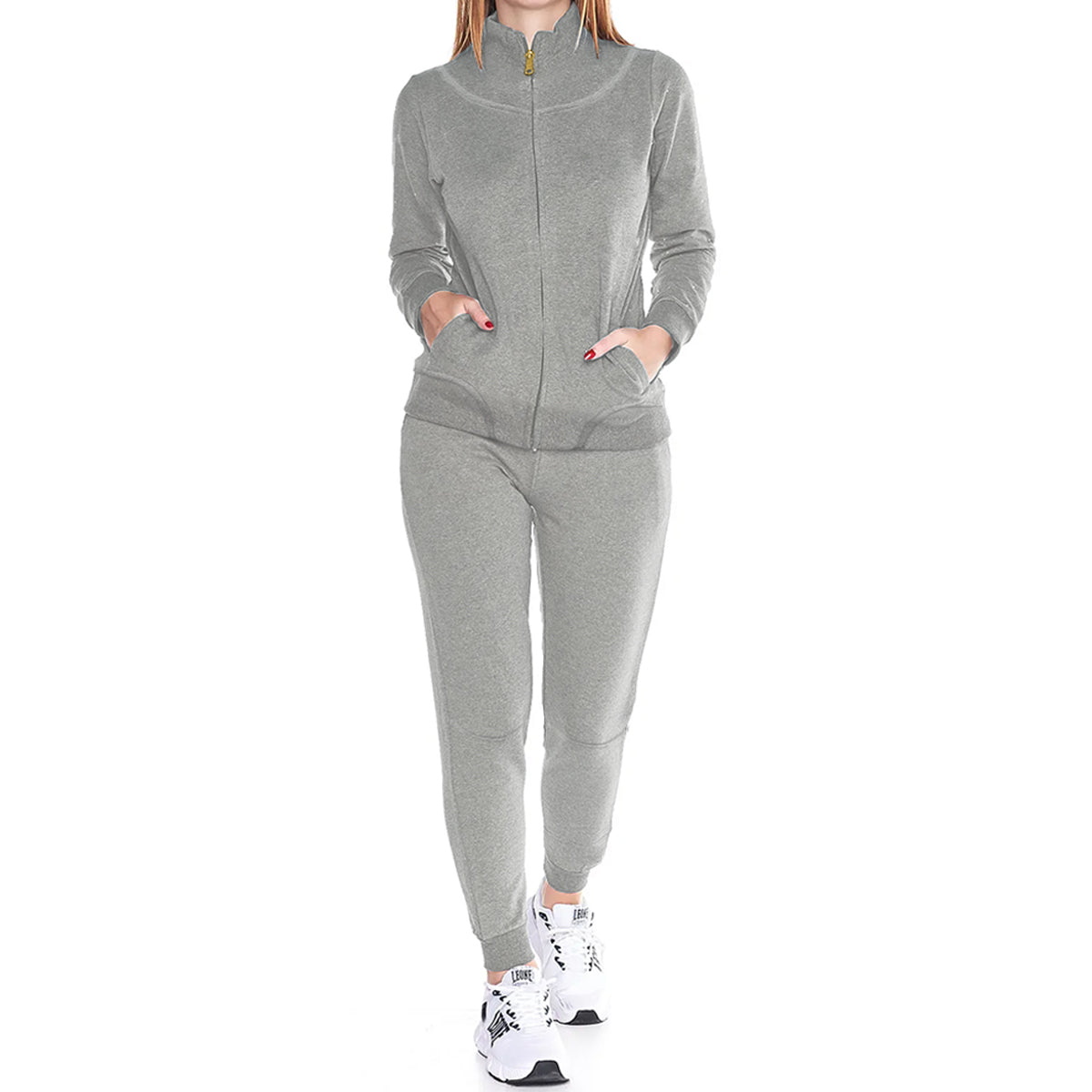 Conjunto Deportivo Pants Y Sudadera Para Dama 2 Piezas