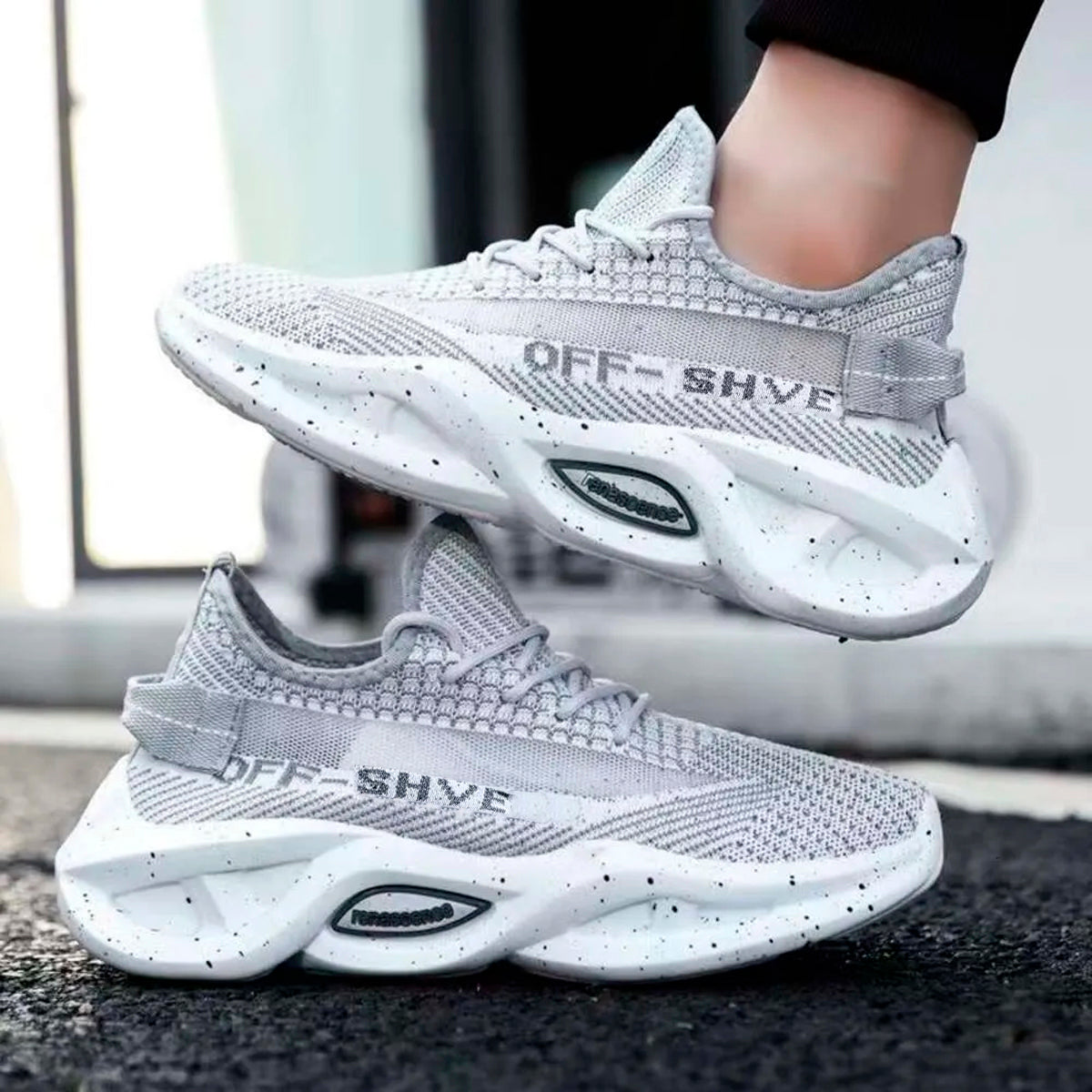 Tenis para hombre casual para el uso diario con punta, cierre clásico con agujetas Zapatilla para hombre casual transpirable con suela antideslizante ideal para el uso diario