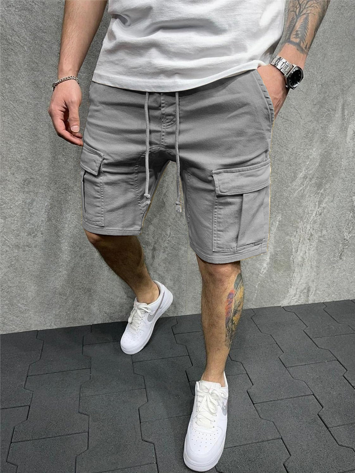 Pantalones Cortos Cargo Tacticos para Hombre Pantalon Short Senderismo Transpirable para Exteriores Mayoreo