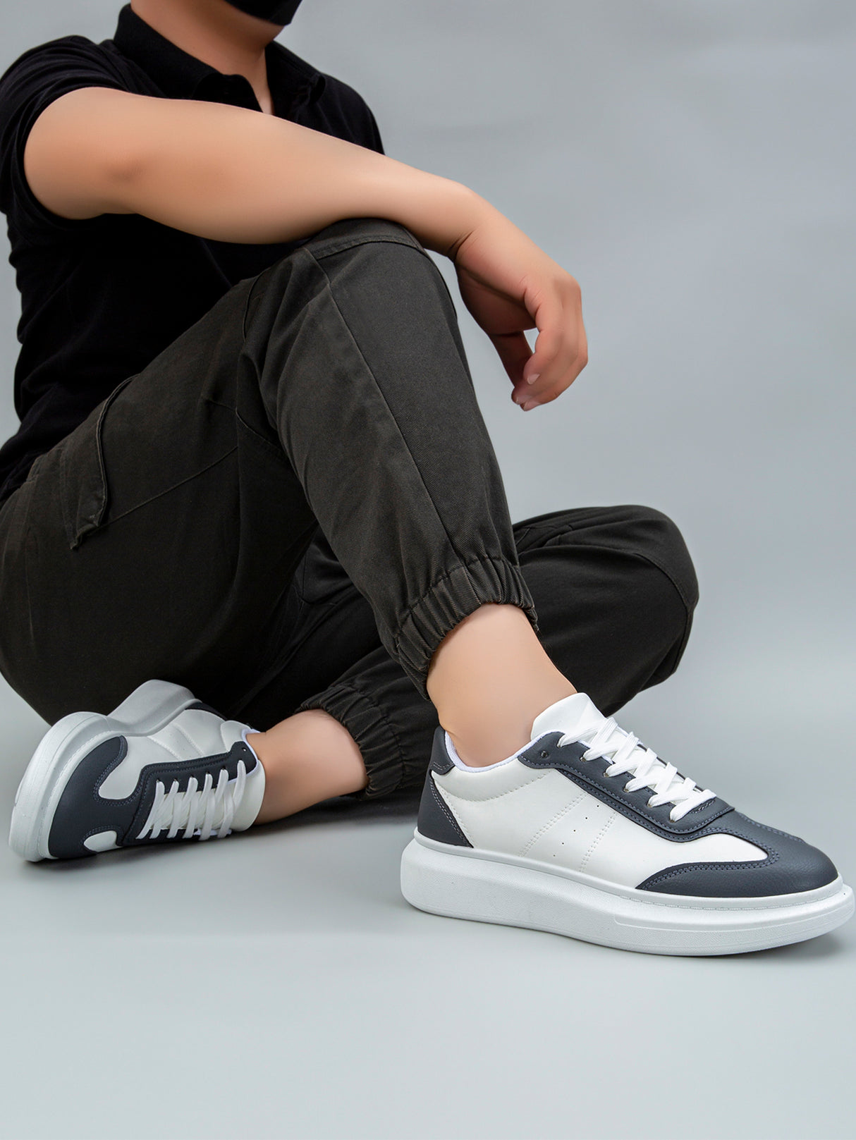 Tenis Para Hombre Sneakers Casuales de Plataforma Comodos De Moda
