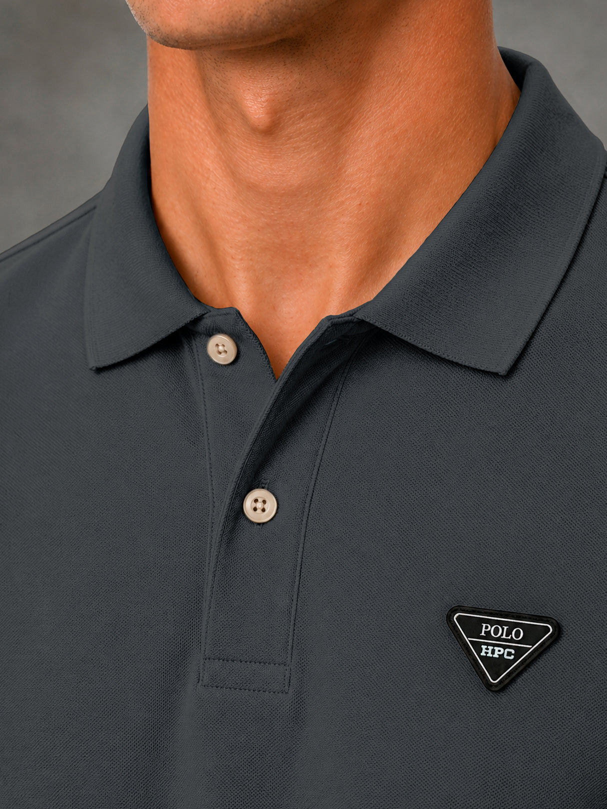 Playera HPC Polo Hombre Slim Fit Algodón Manga Corta Casual