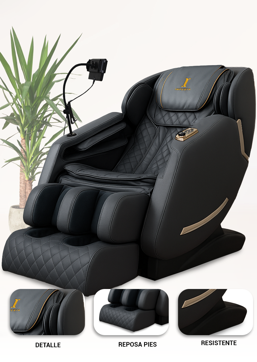 Sillon Masajeador Premium Gravedad Cero Reclinable Vibracion