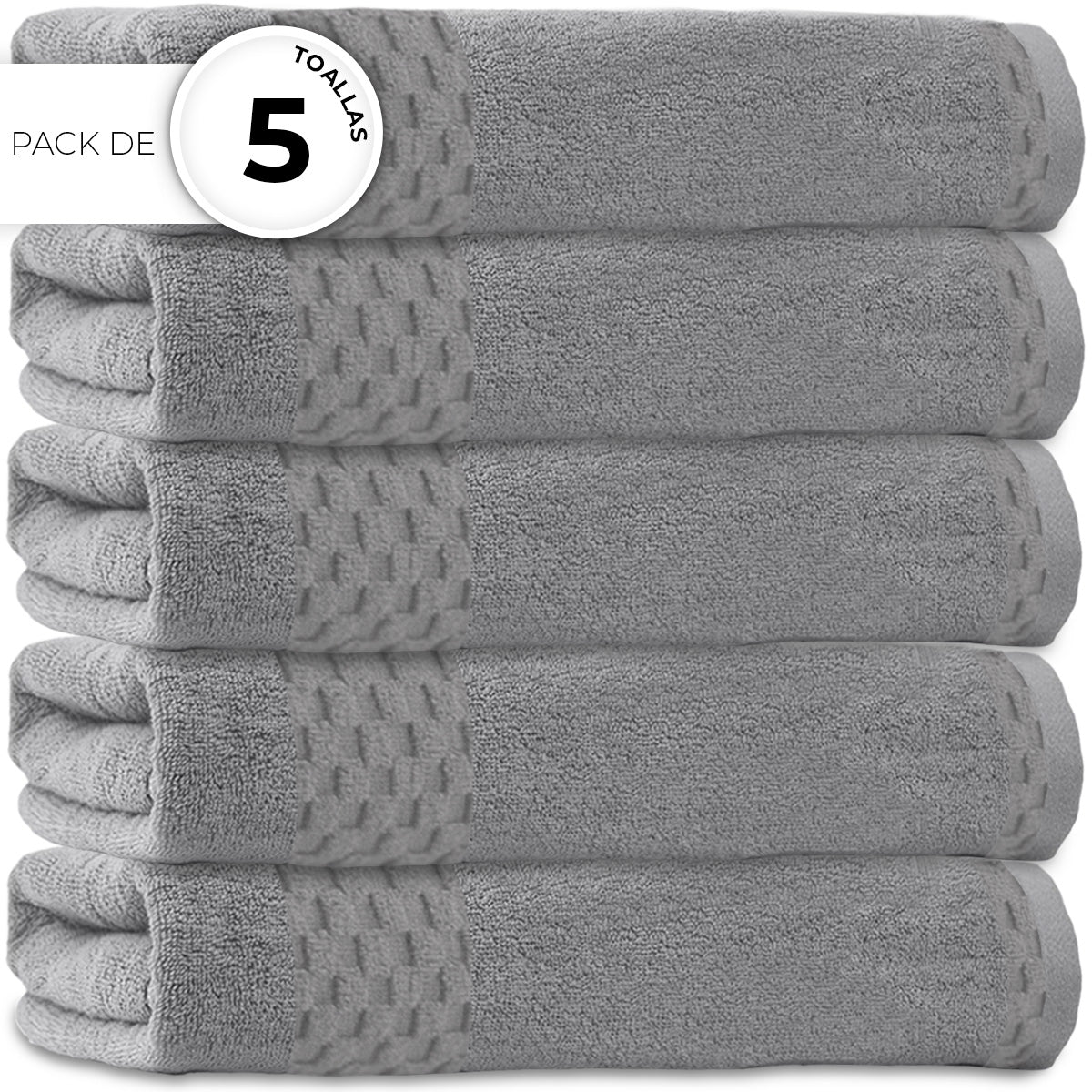 Toalla De Baño Grande Completo 100% Algodón Suave