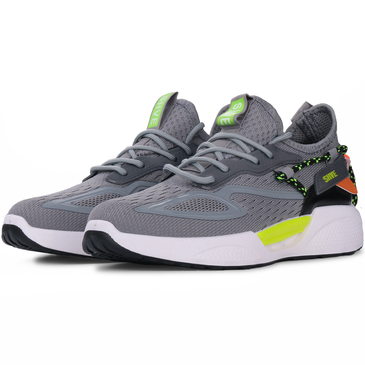 Zapato para hombre con suele resistente al impacto, Zapatilla de uso deportivo con suela ligera y transpirable, Tenis deportivo para hombre con cordones