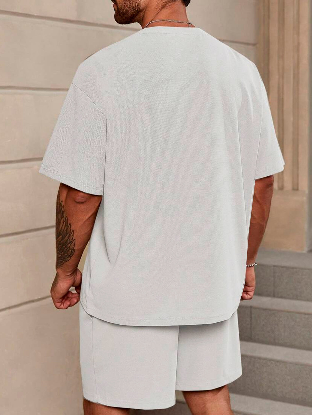 Conjunto Deportivo para Hombre Playera Deportiva y Short Transpirable de Entrenamiento Mayoreo