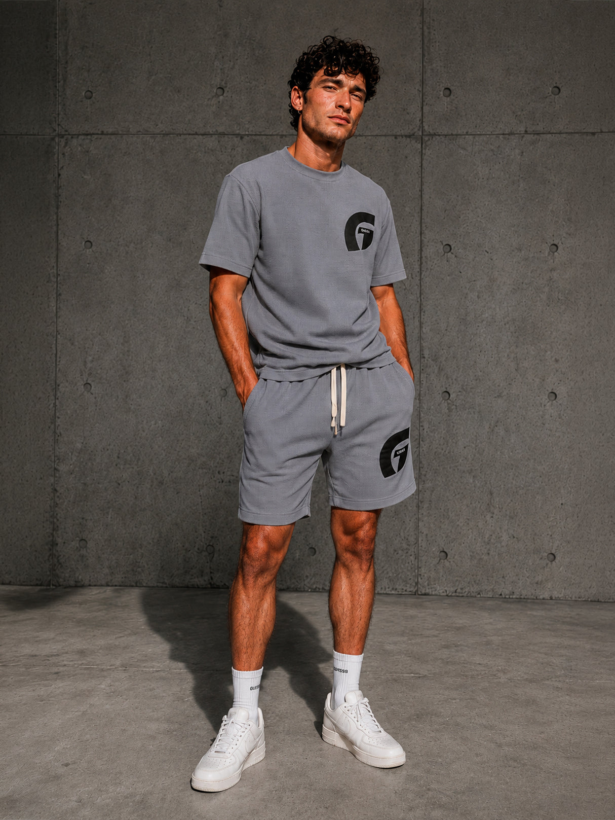 Conjuntos Deportivo Hombre Verano Playera Manga Corta