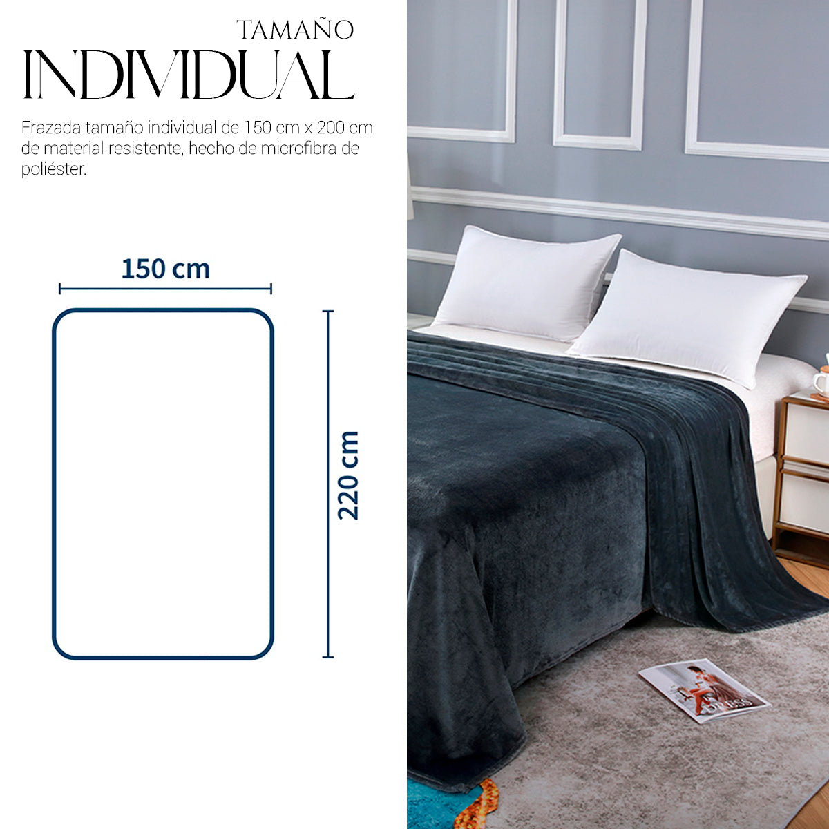 Frazada Suave Excelente Calidad