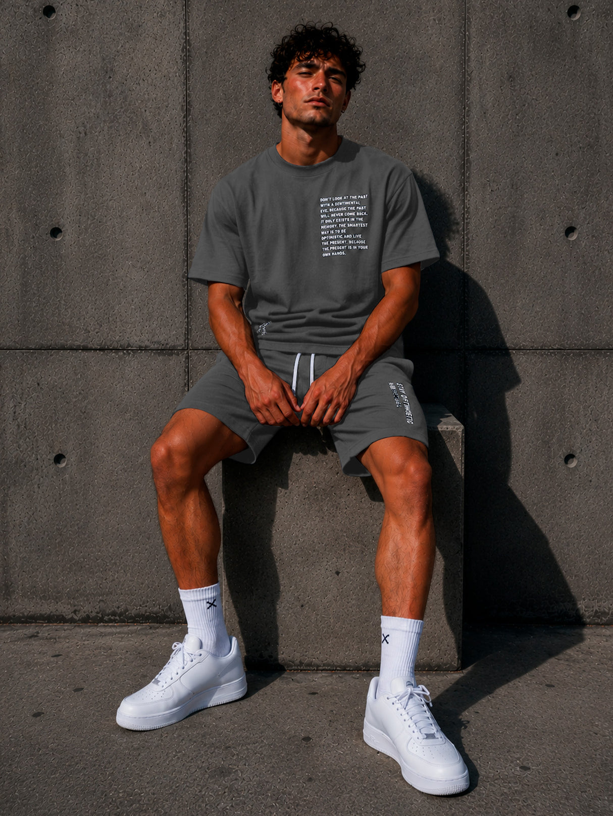 Conjuntos Deportivo Hombre Verano Playera Manga Corta