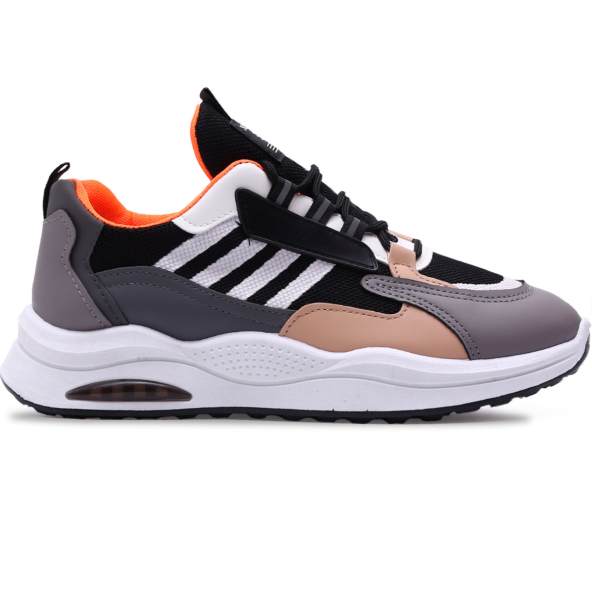 Zapatillas de deporte para correr con cordones, Tenis para hombre de suela antiderrapante para entrenamiento