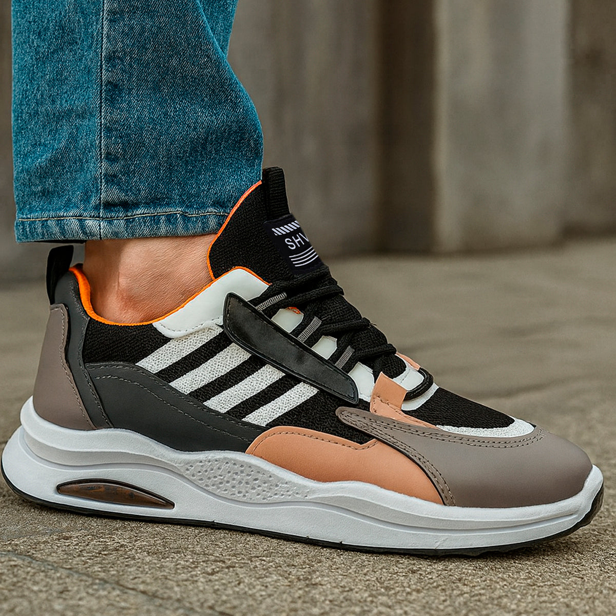 Tenis Deportivo para Hombre Casual con Suela Antideslizante Cierre Clásico de Agujeta Zapatilla para Hombre