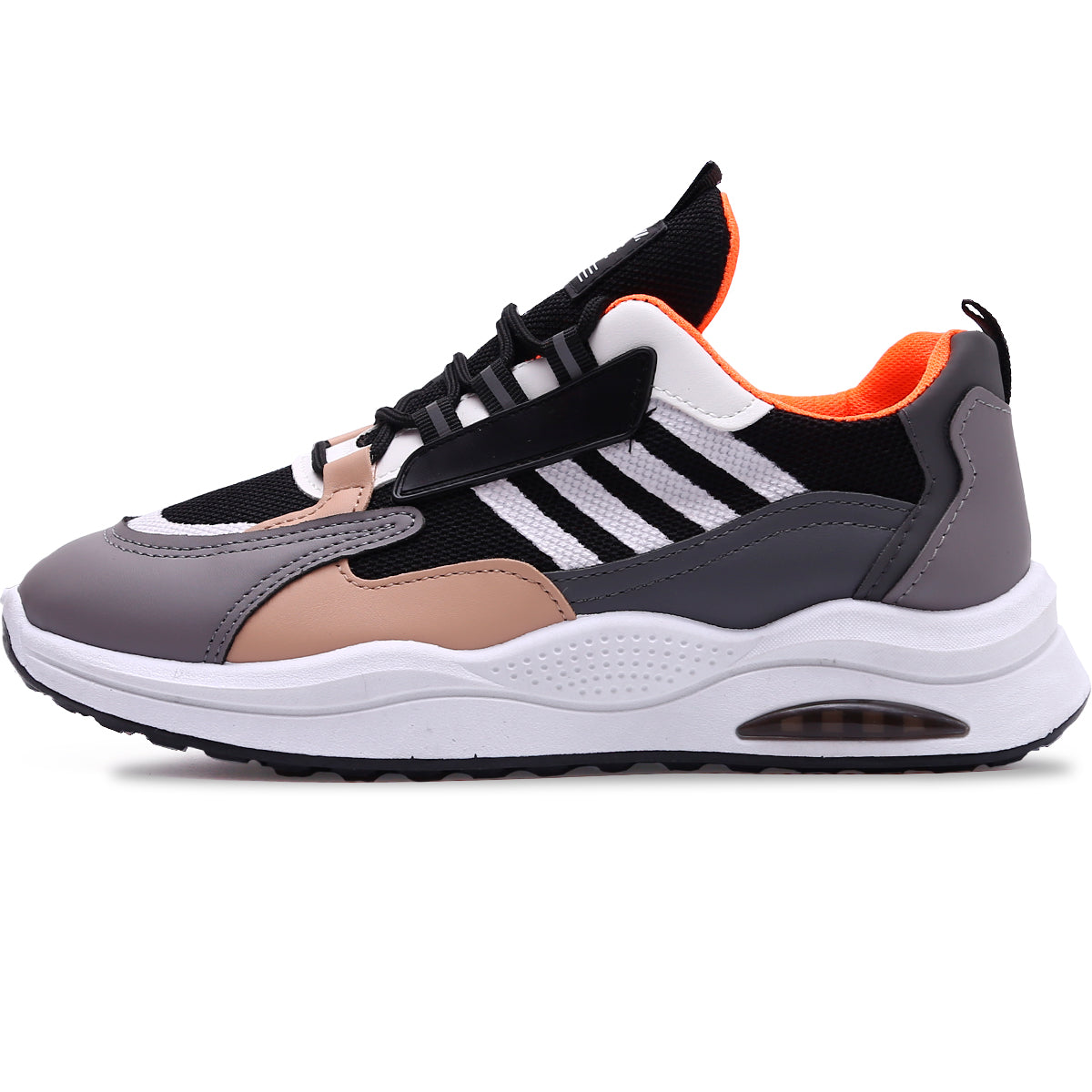 Zapatillas de deporte para correr con cordones, Tenis para hombre de suela antiderrapante para entrenamiento