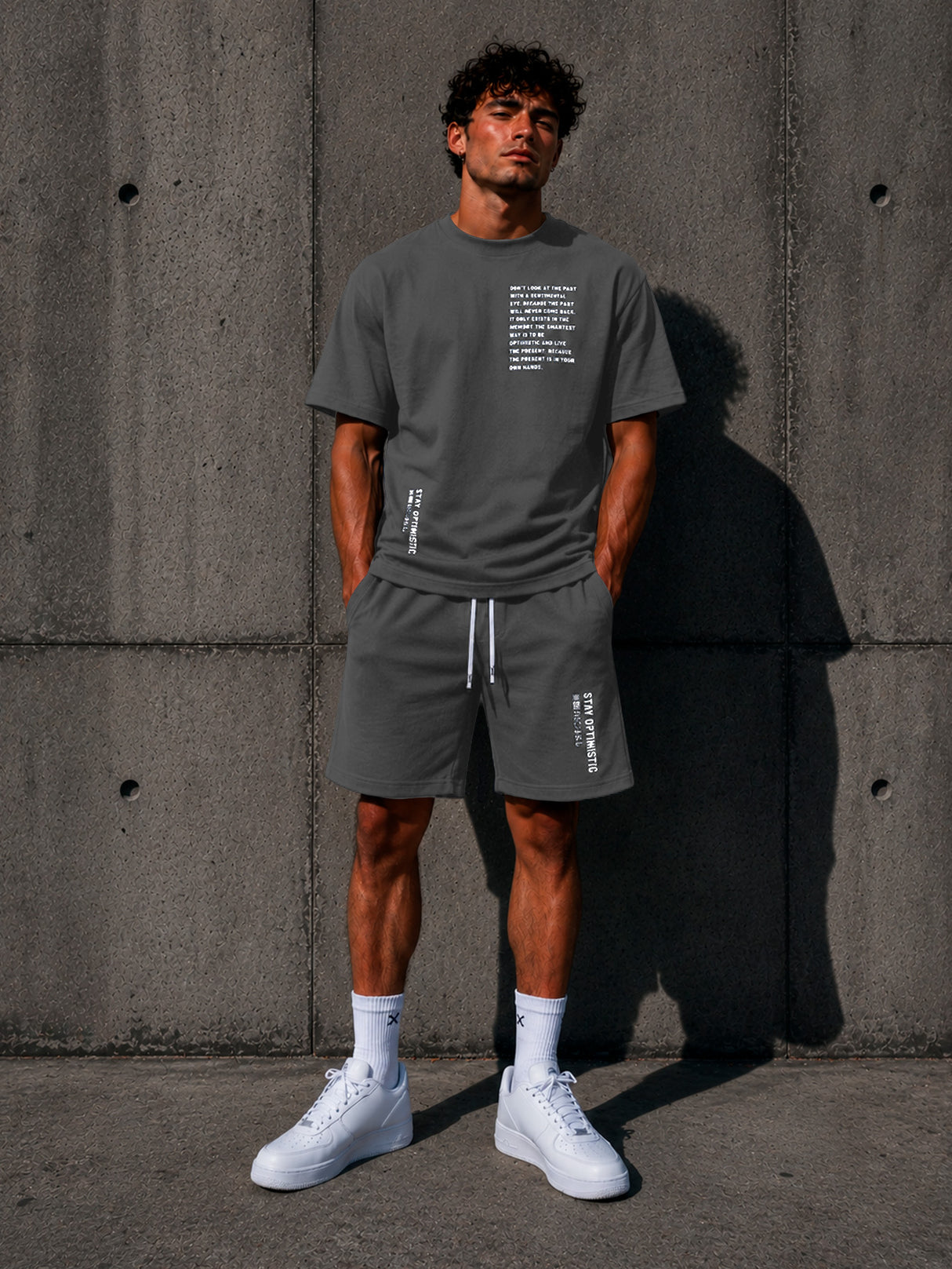 Conjuntos Deportivo Hombre Verano Playera Manga Corta