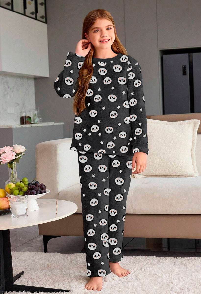Pijama Para Niña Conjunto 2 Piezas Elegante invierno