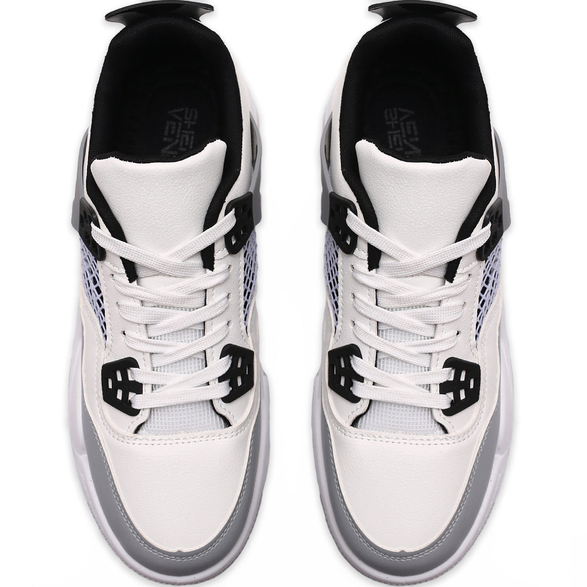 Zapatos deportivos casuales para hombre, Zapatos de tenis con cordones antideslizantes que absorven los golpes, Zapatos livianos transpirables comodos para correr de estilo urbano