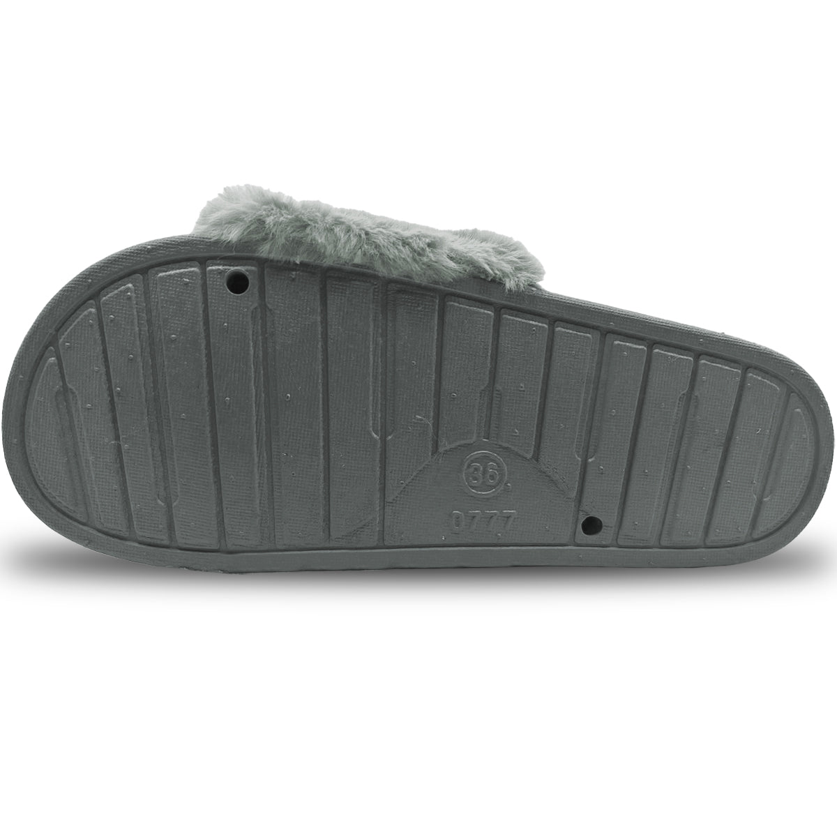 Pantuflas De Mujer Antideslizante Cómodas Sandalias Peluche