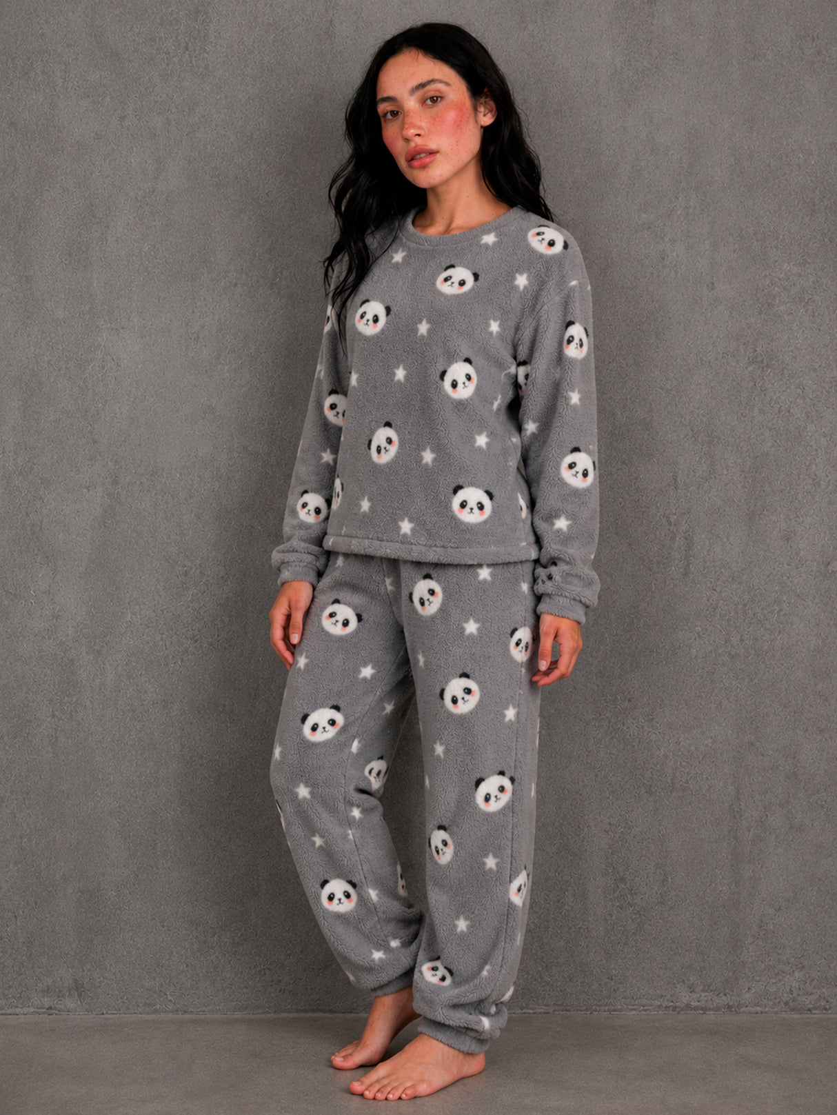Pijama Para Mujer Conjunto 2 Piezas Elegante invierno