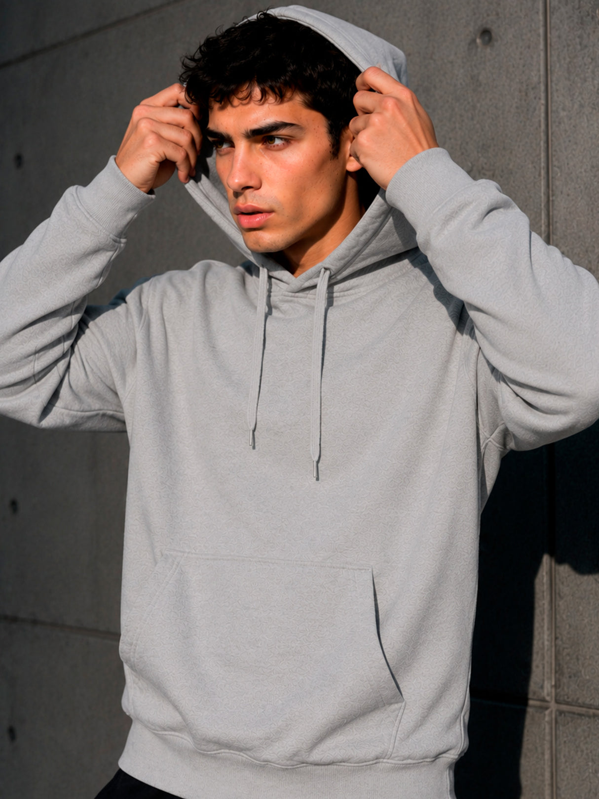 Sudadera Hombre Con Capucha De Calidad Hoodie