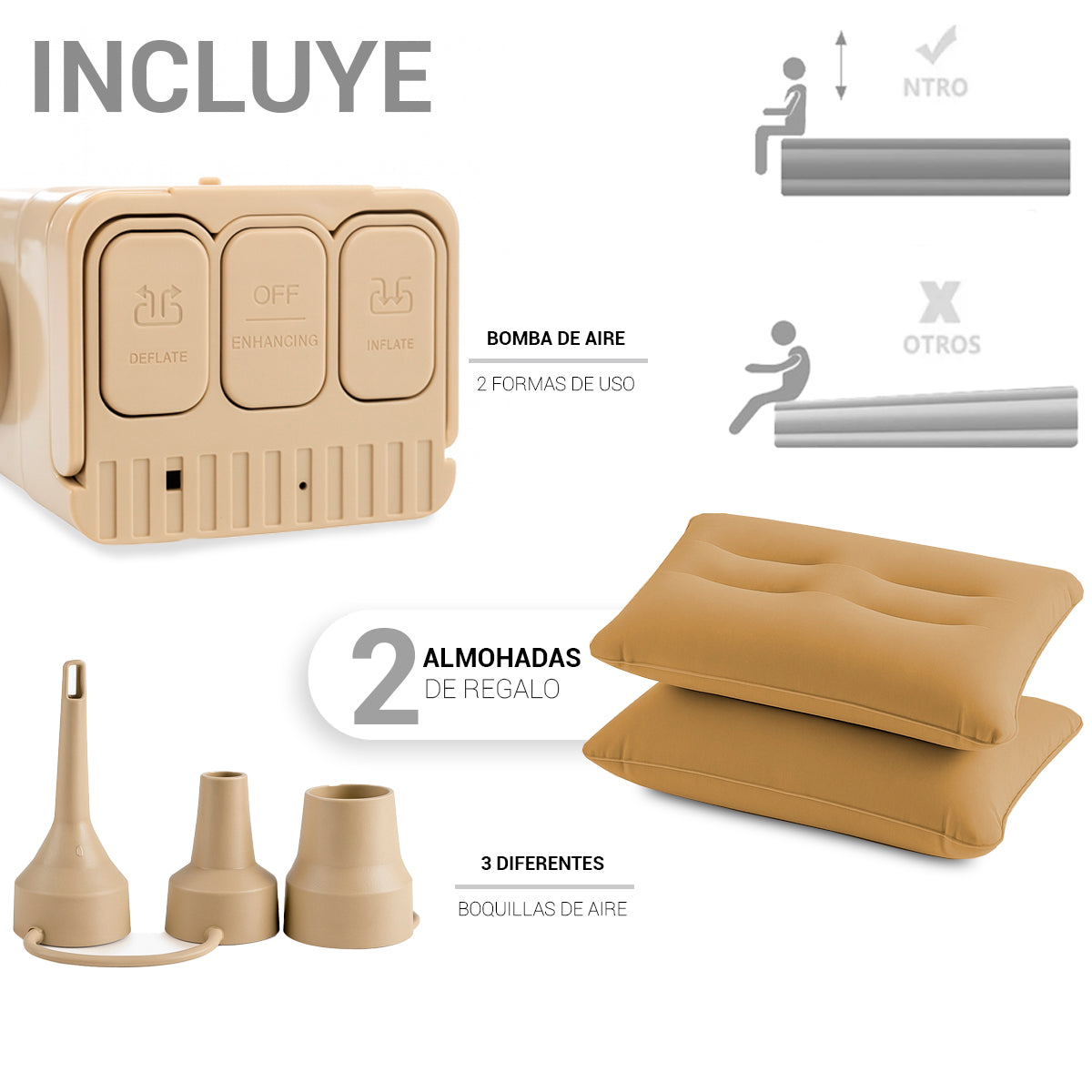 Colchón Inflable Queen Size