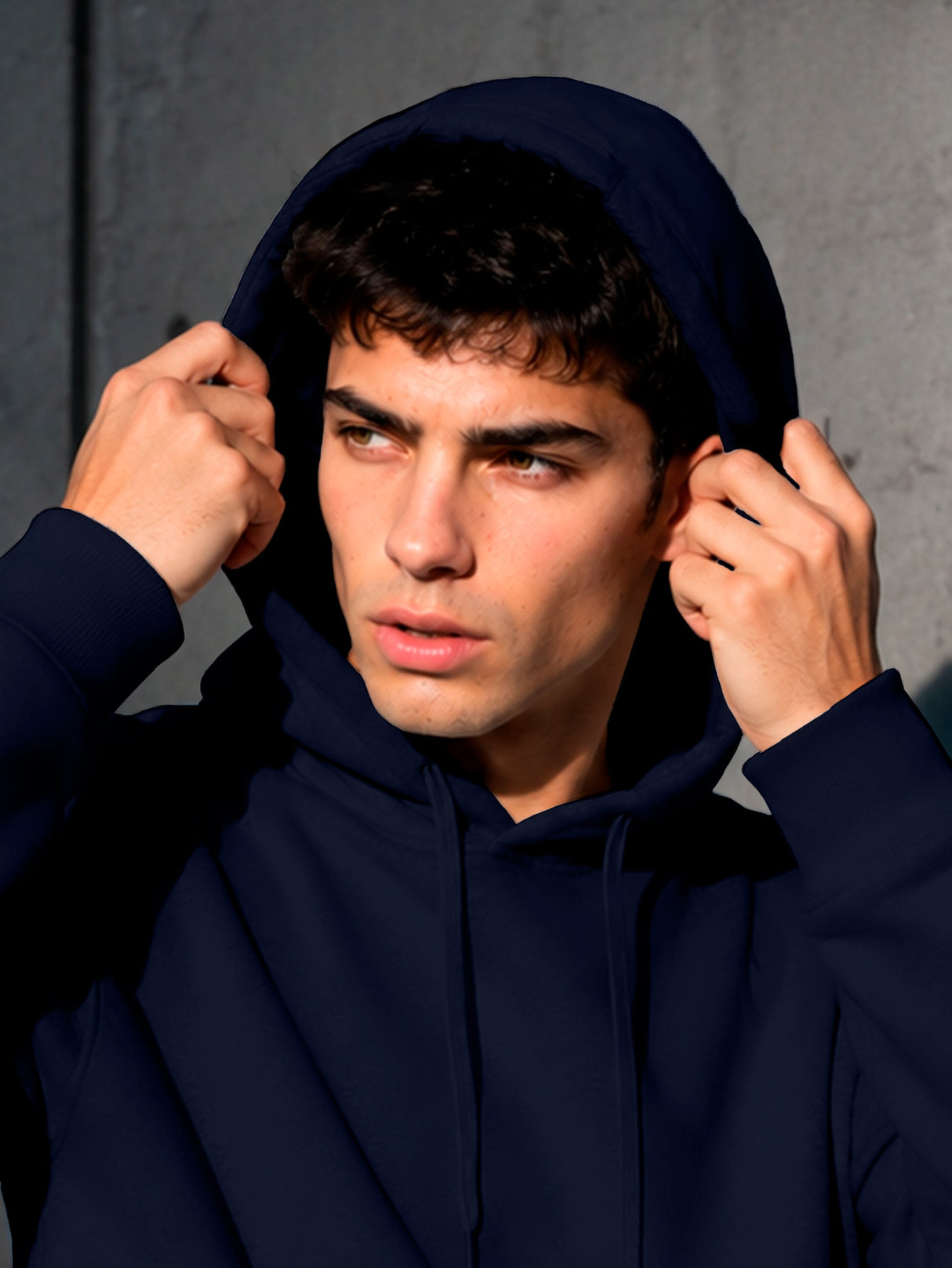 Sudadera Hombre Con Capucha De Calidad Hoodie