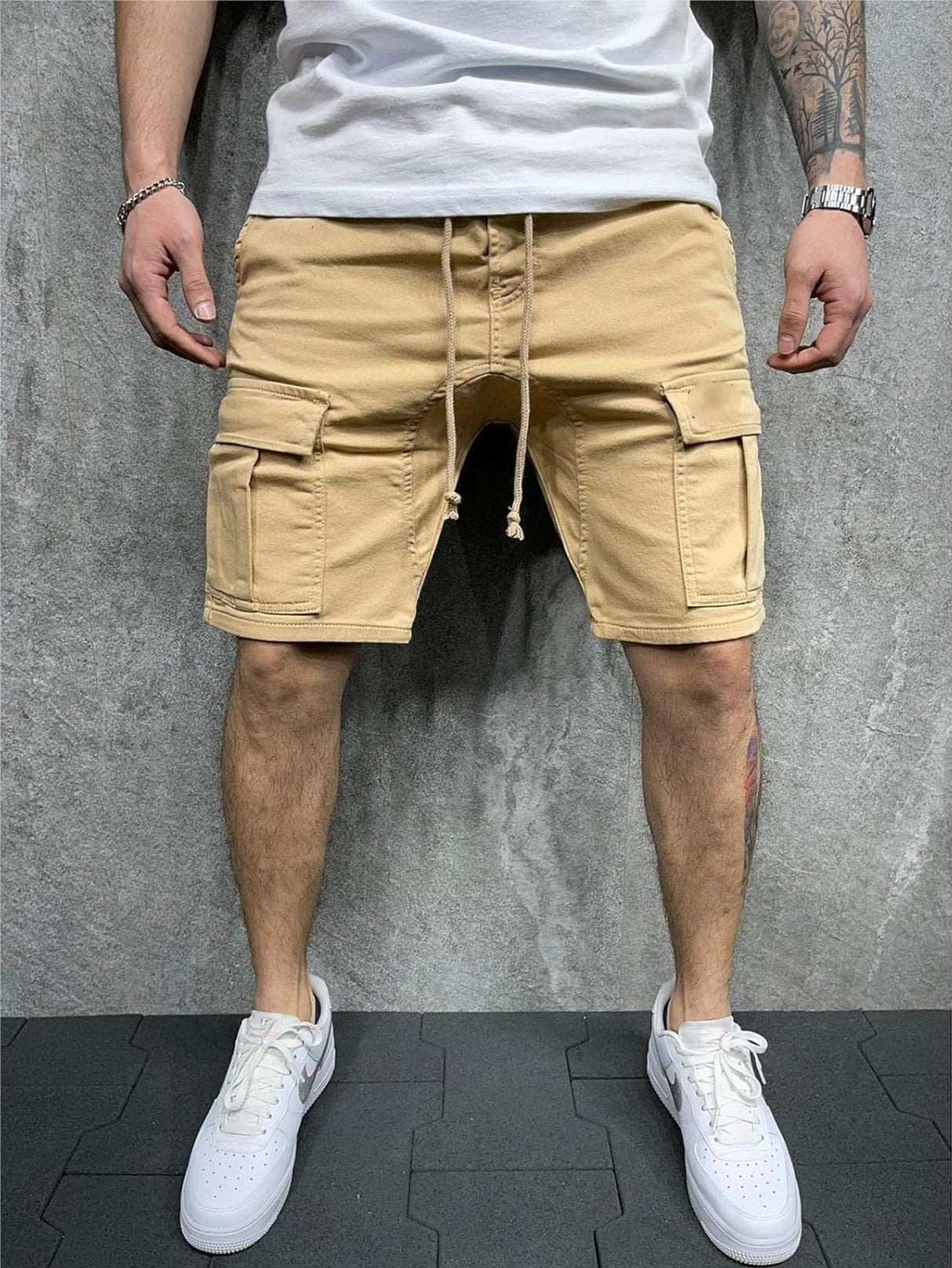 Pantalones Cortos Cargo Tacticos para Hombre Pantalon Short Senderismo Transpirable para Exteriores Mayoreo