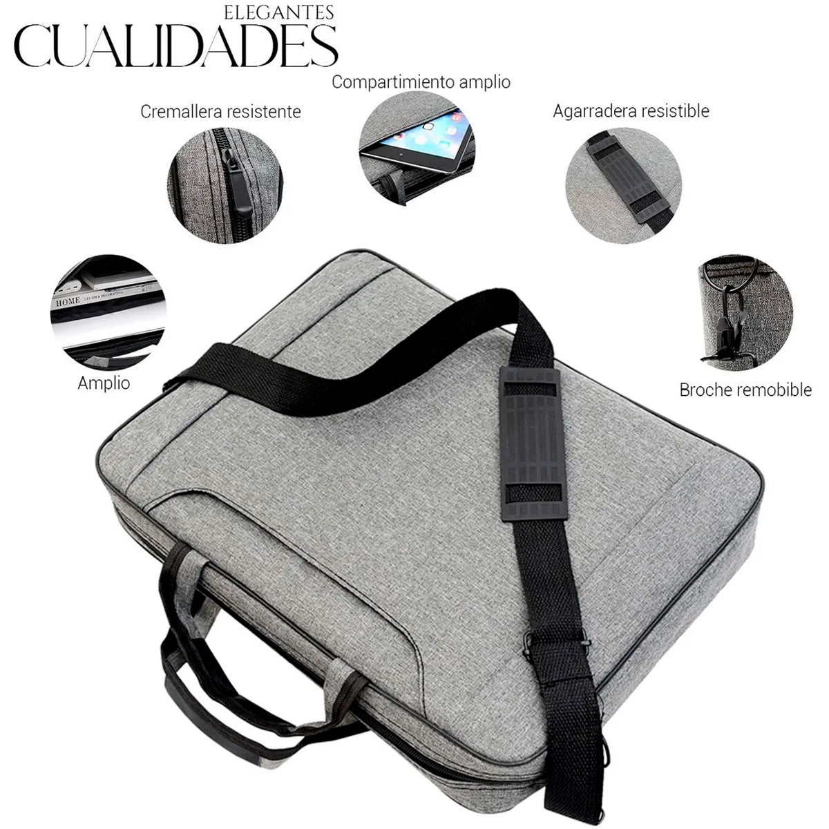 Maletín Ejecutivo Porta laptop Escolar