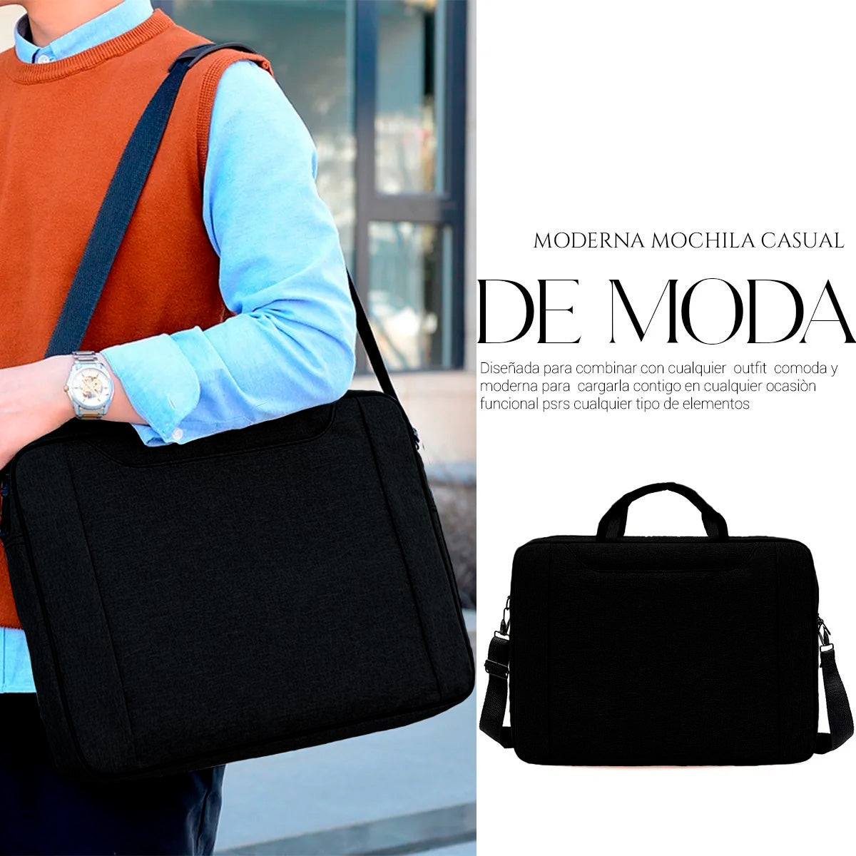 Maletín Ejecutivo Porta laptop Escolar