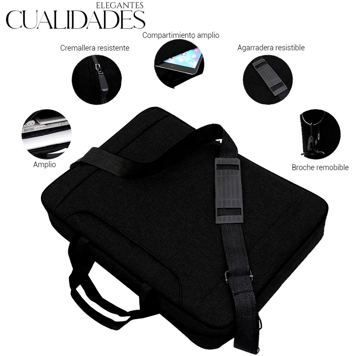 Maletín Ejecutivo Porta laptop Escolar