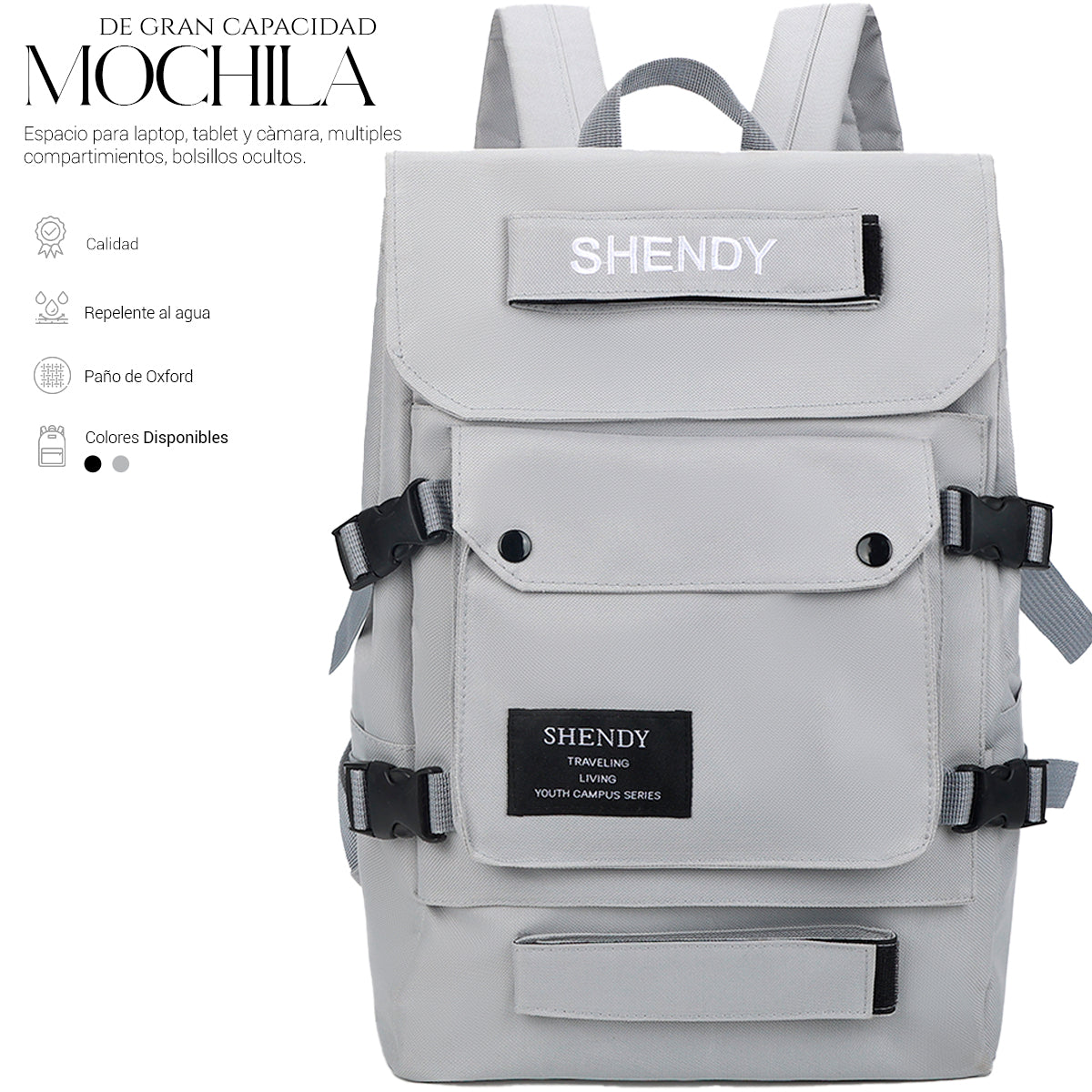Mochila Escolar Backpack Impermeable