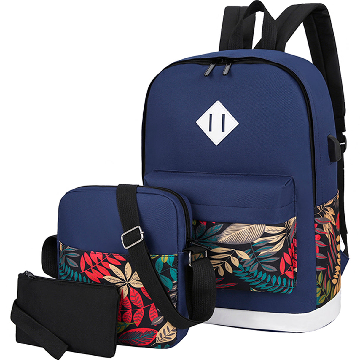 Set Mochila Backpack (3pzas)