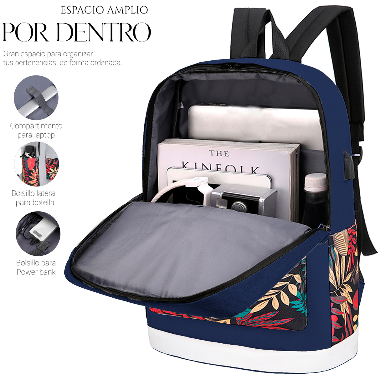 Set Mochila Backpack (3pzas)