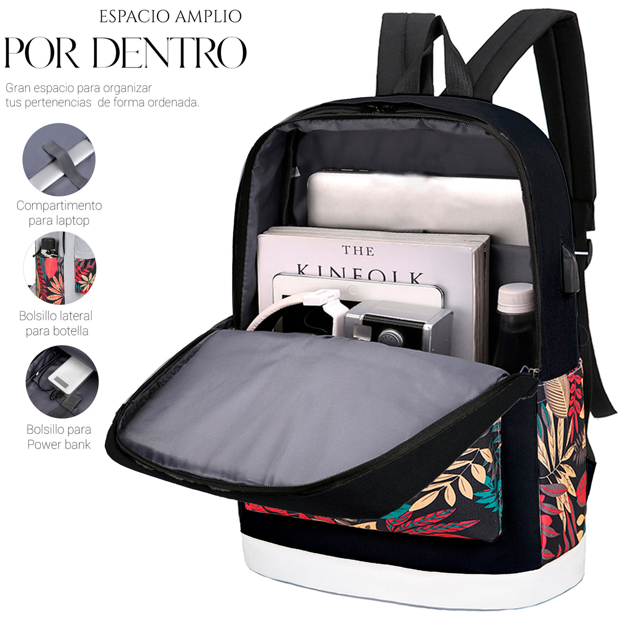 Set Mochila Backpack (3pzas)