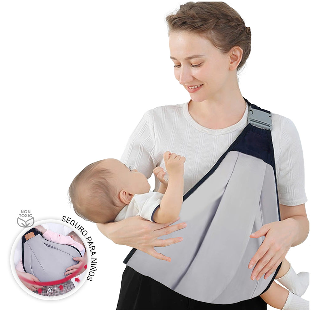 Mochila Cangurera Portabebés Morral Ergonómica Suave 03 - 36