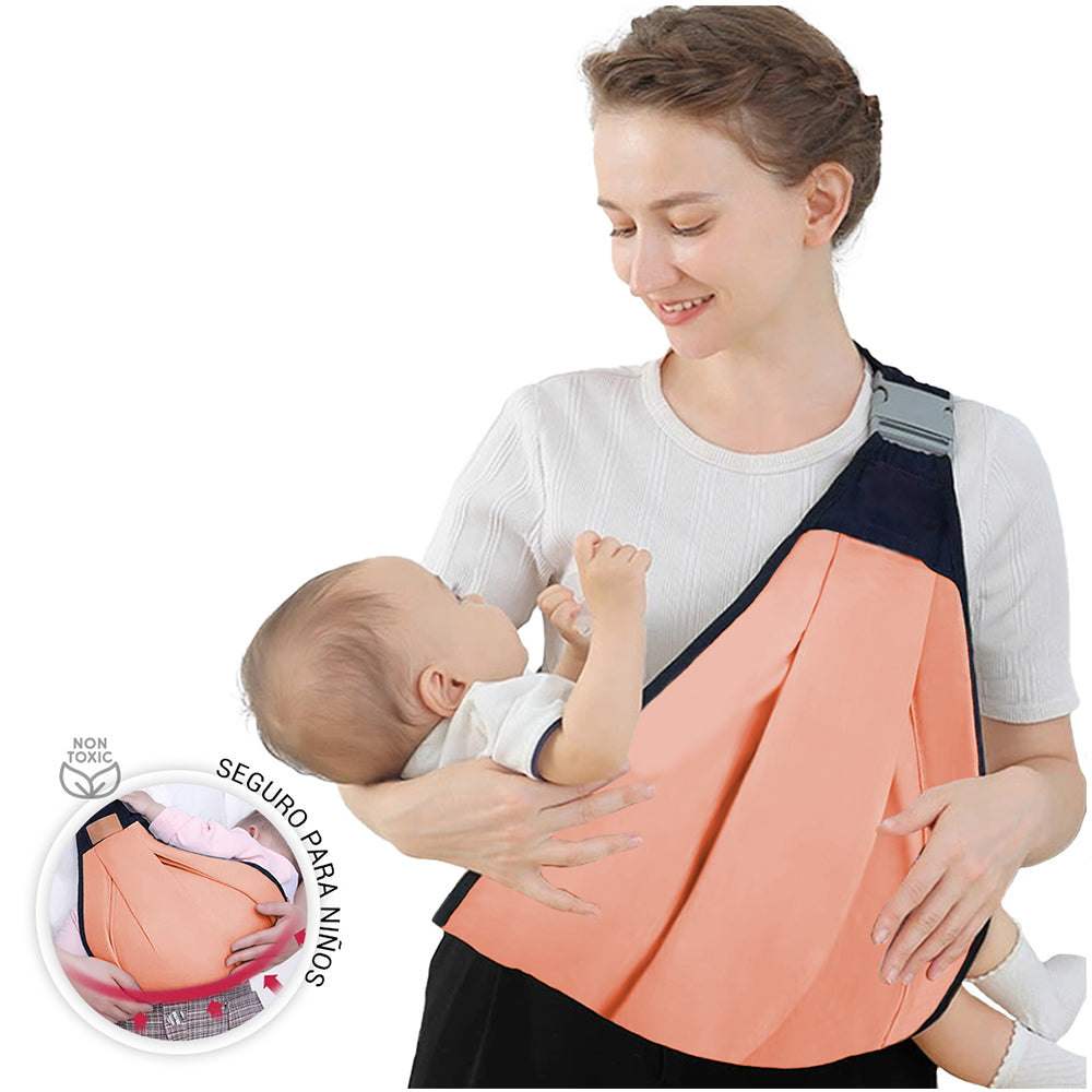 Mochila Cangurera Portabebés Morral Ergonómica Suave 03 - 36
