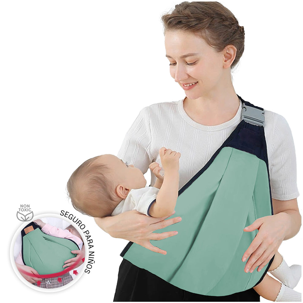 Mochila Cangurera Portabebés Morral Ergonómica Suave 03 - 36