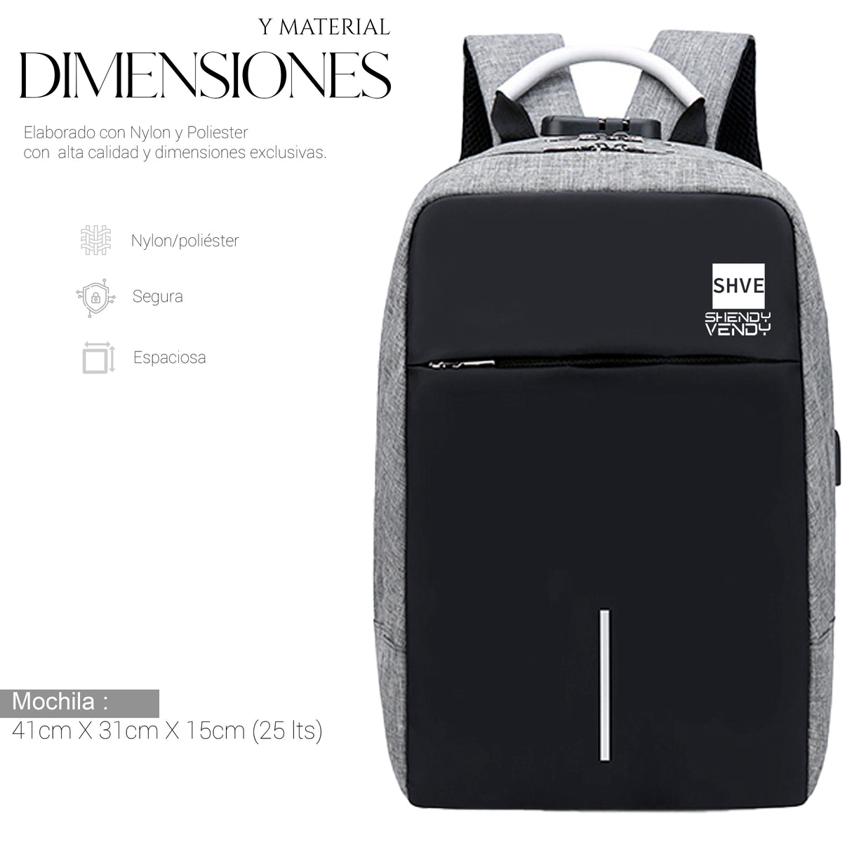 Mochila Antirrobo MAYOREO