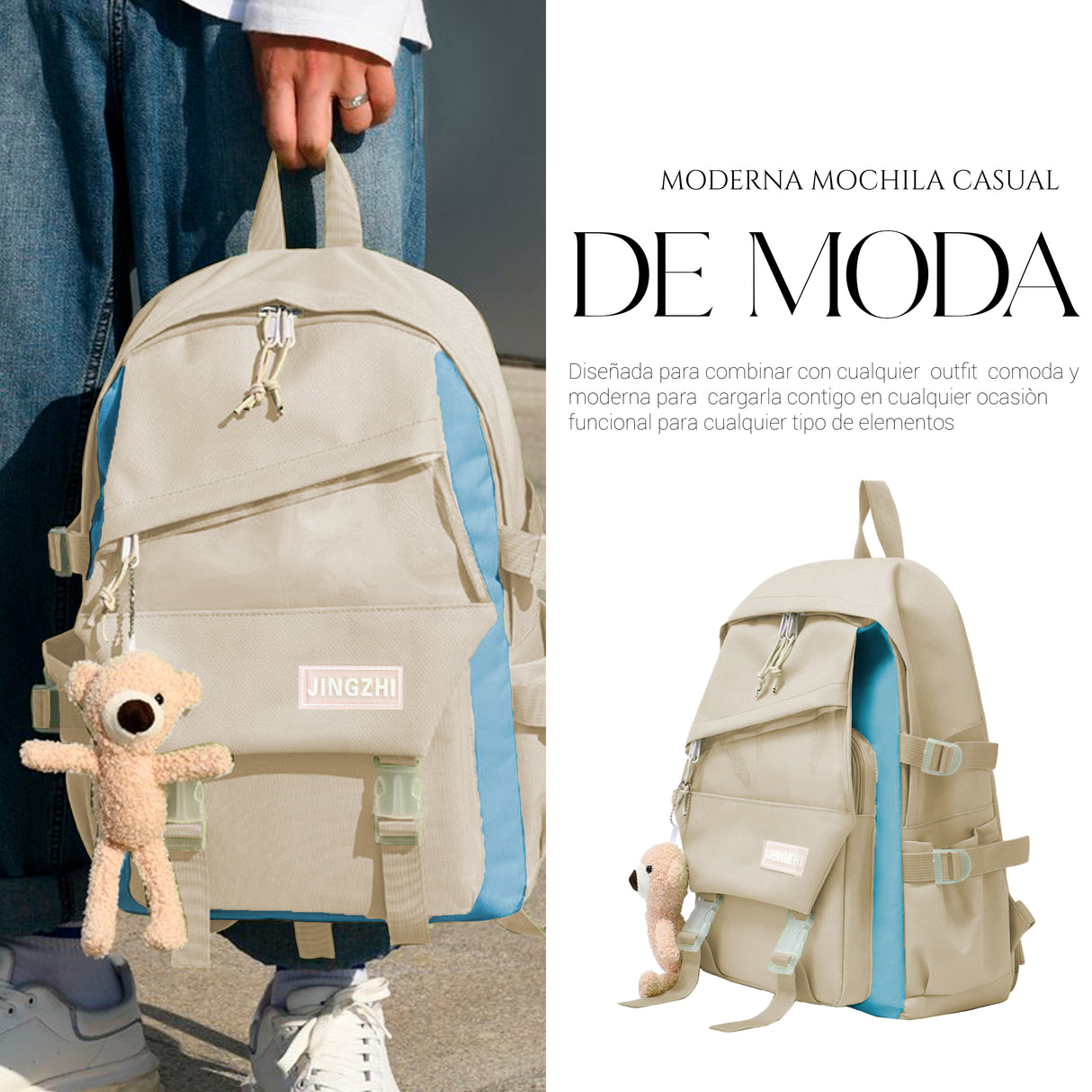 Set Mochila Escolar (4pzas)