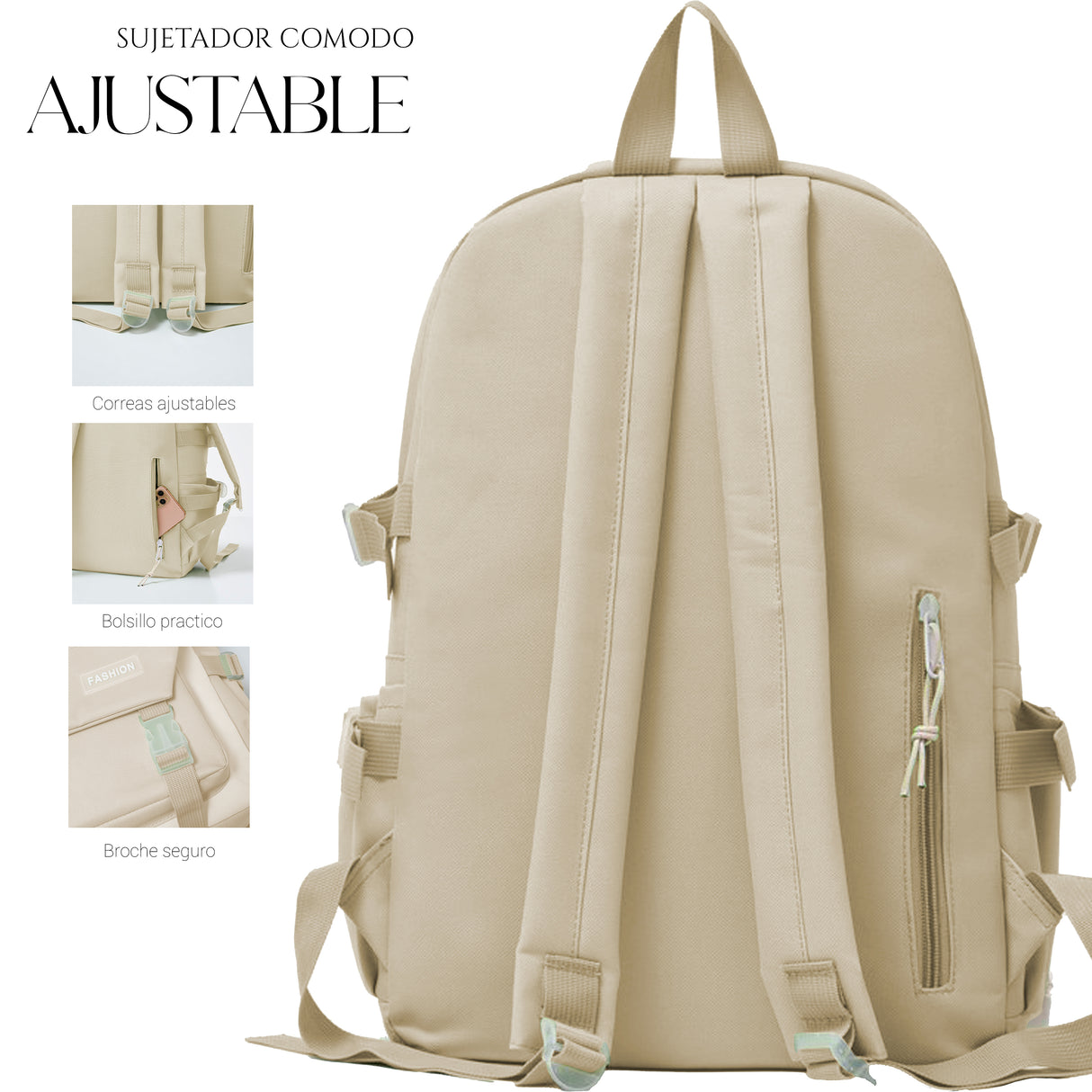 Set Mochila Escolar (4pzas)