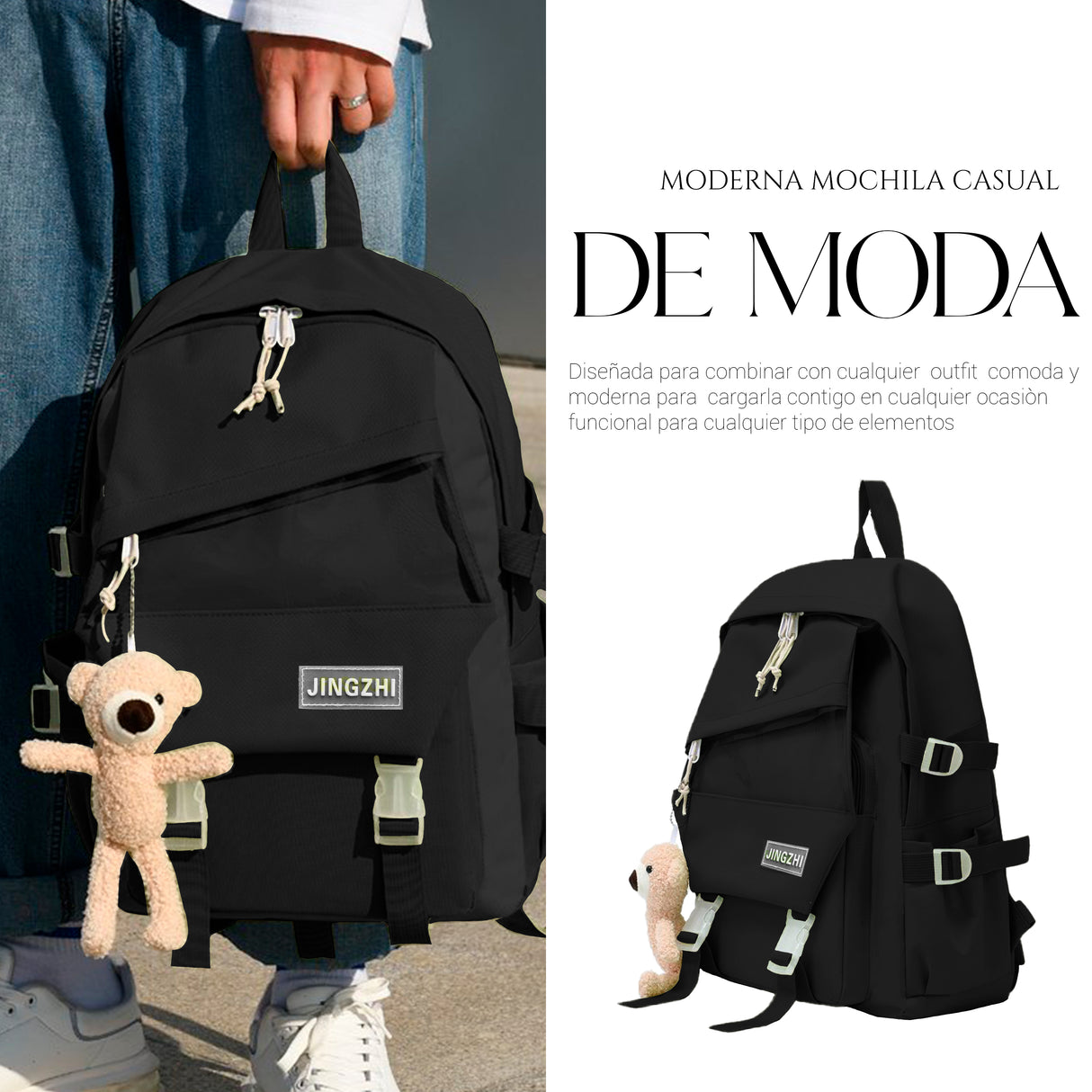 Set Mochila Escolar (4pzas)