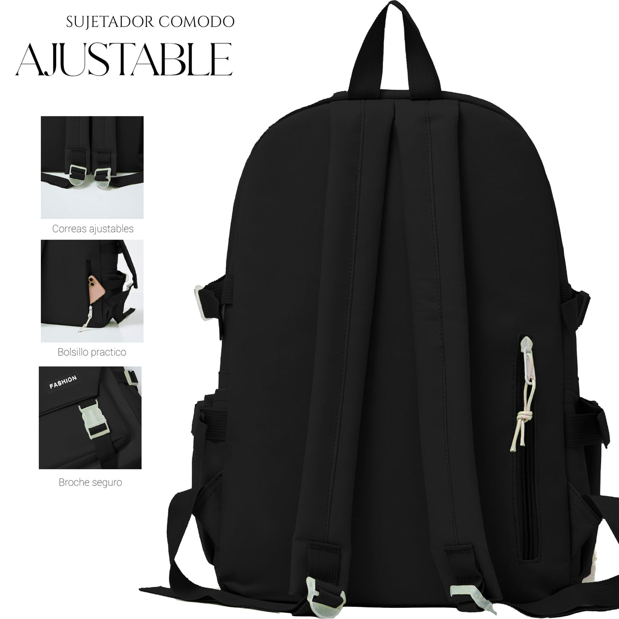 Set Mochila Escolar (4pzas)