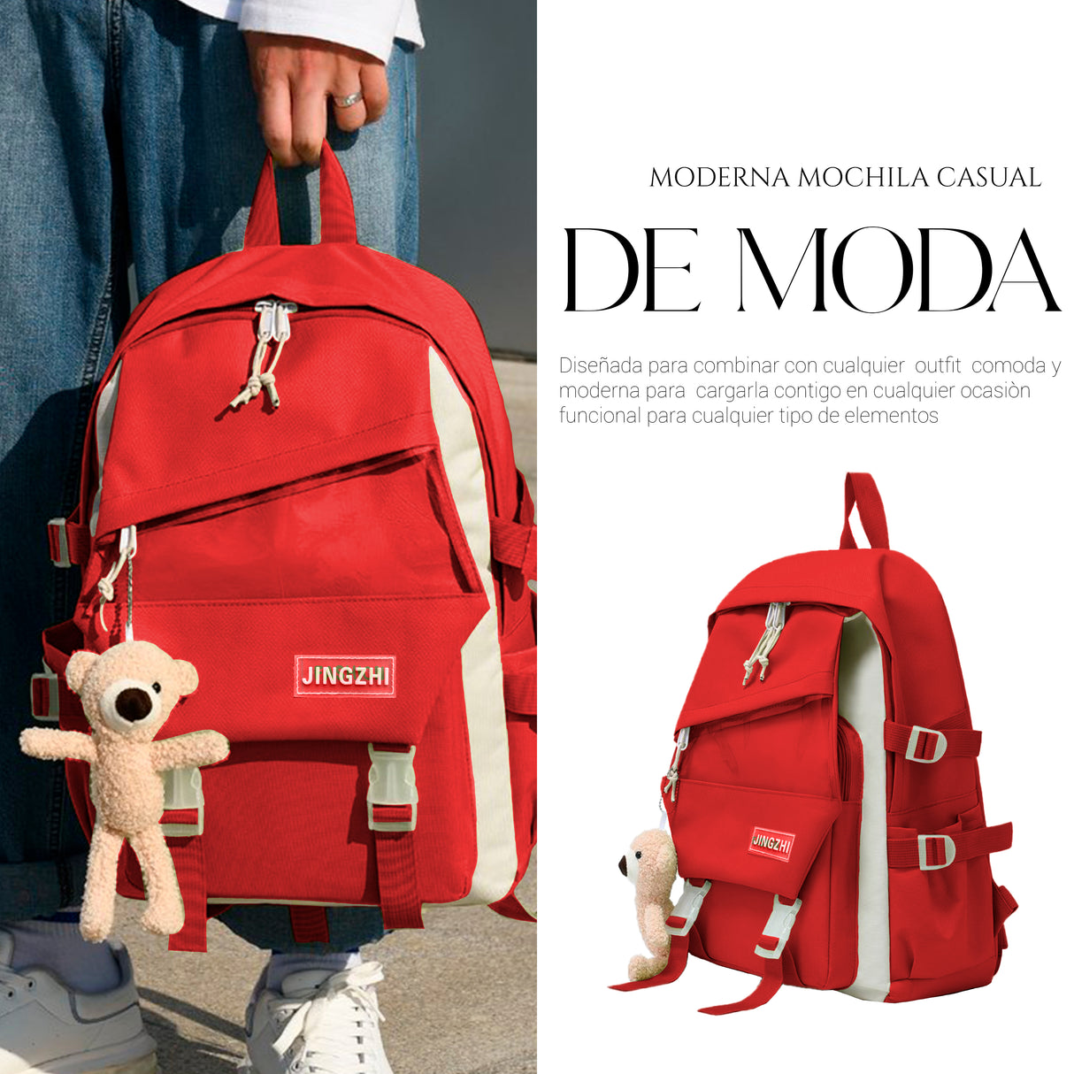 Set Mochila Escolar (4pzas)