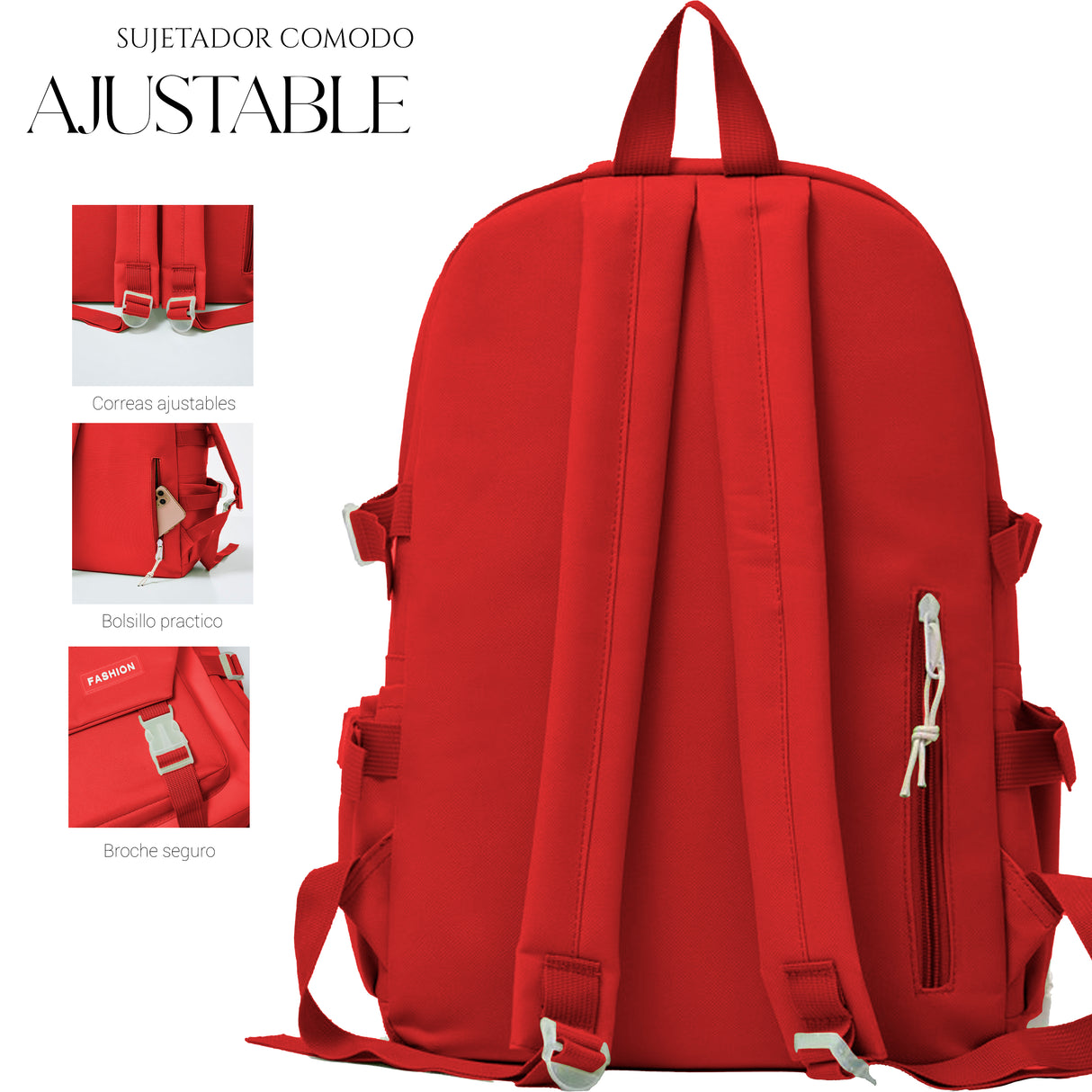 Set Mochila Escolar (4pzas)