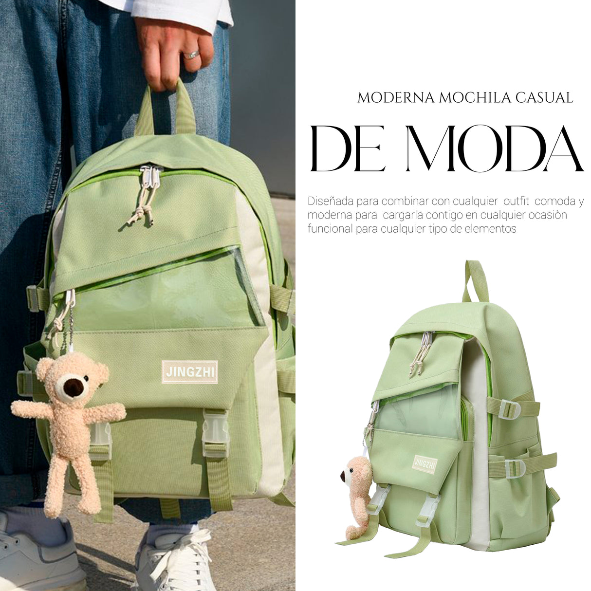 Set Mochila Escolar (4pzas)