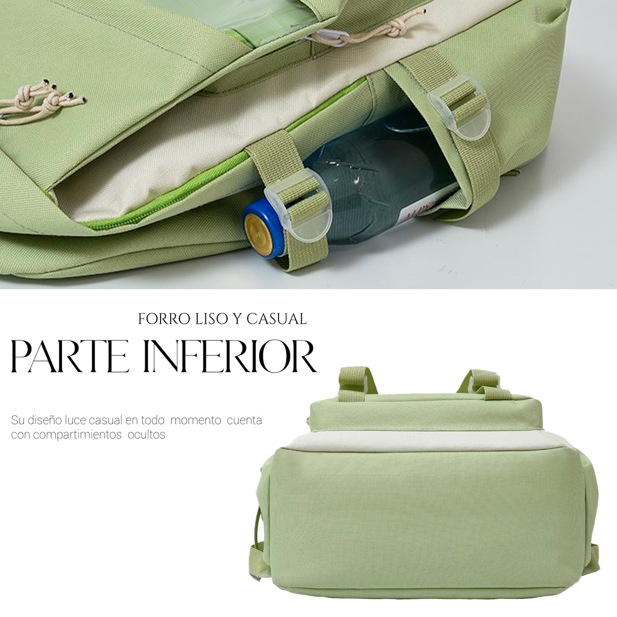 Set Mochila Escolar (4pzas)