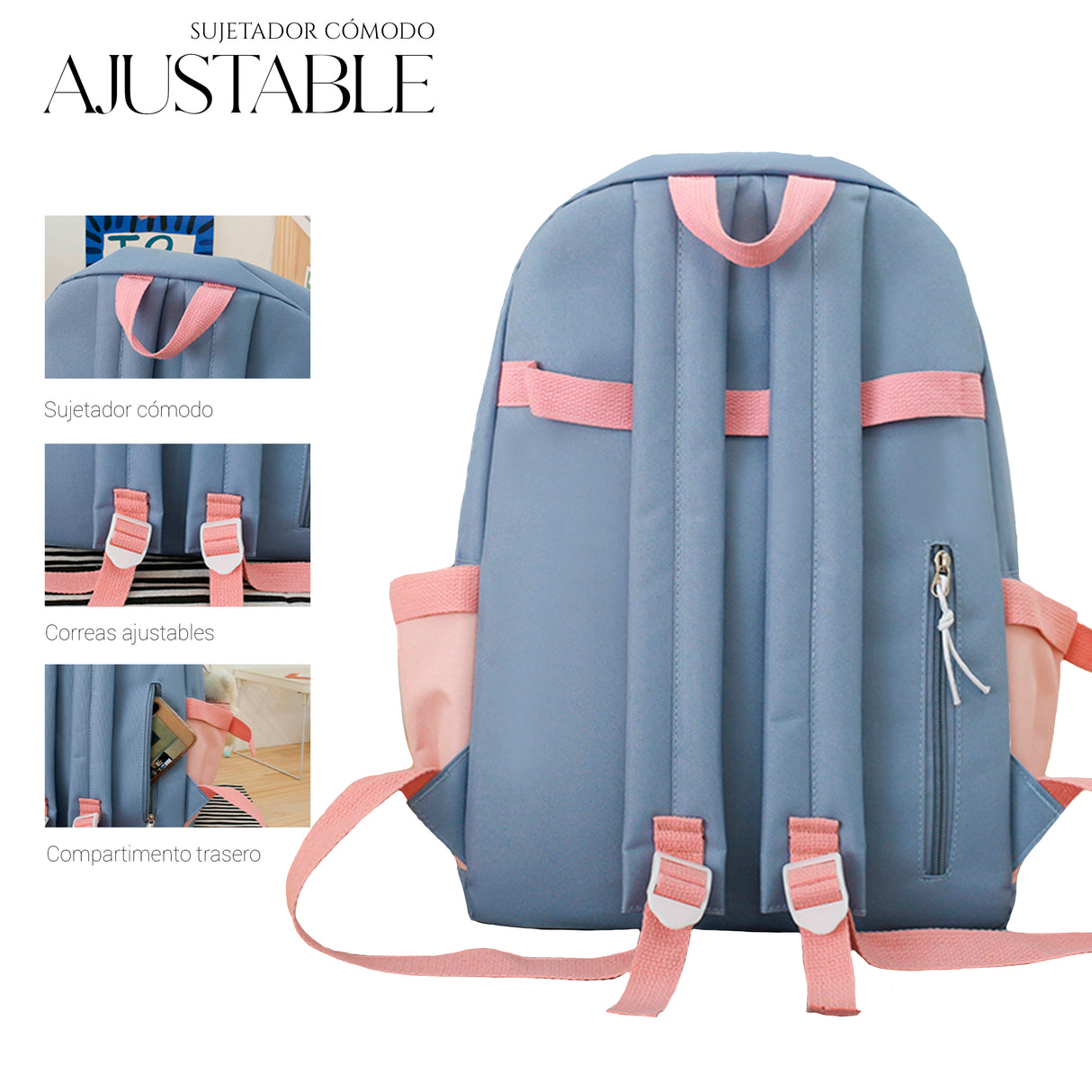 Set Mochila Escolar MAYOREO