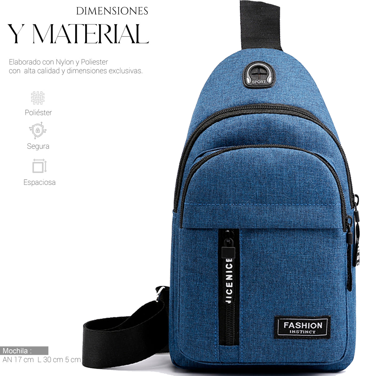 Mochila CrossBody MAYOREO