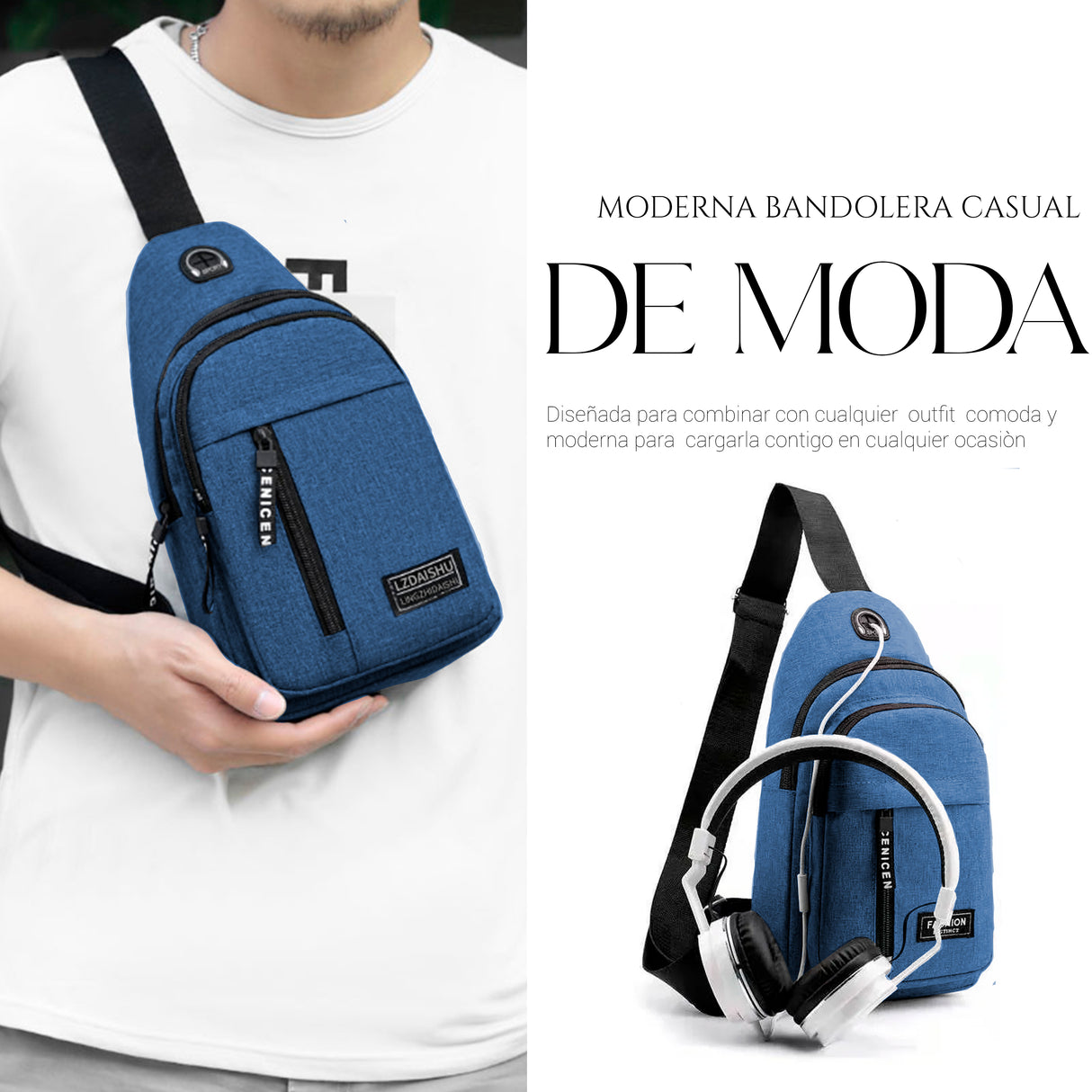 Mochila CrossBody MAYOREO