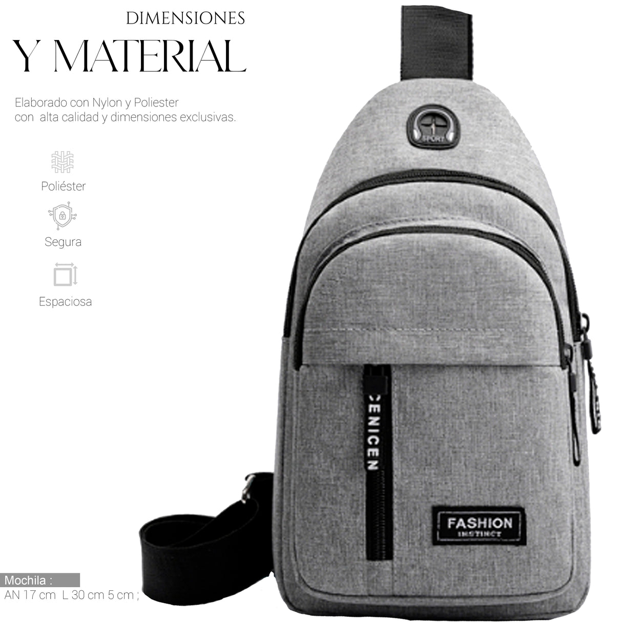 Mochila CrossBody MAYOREO