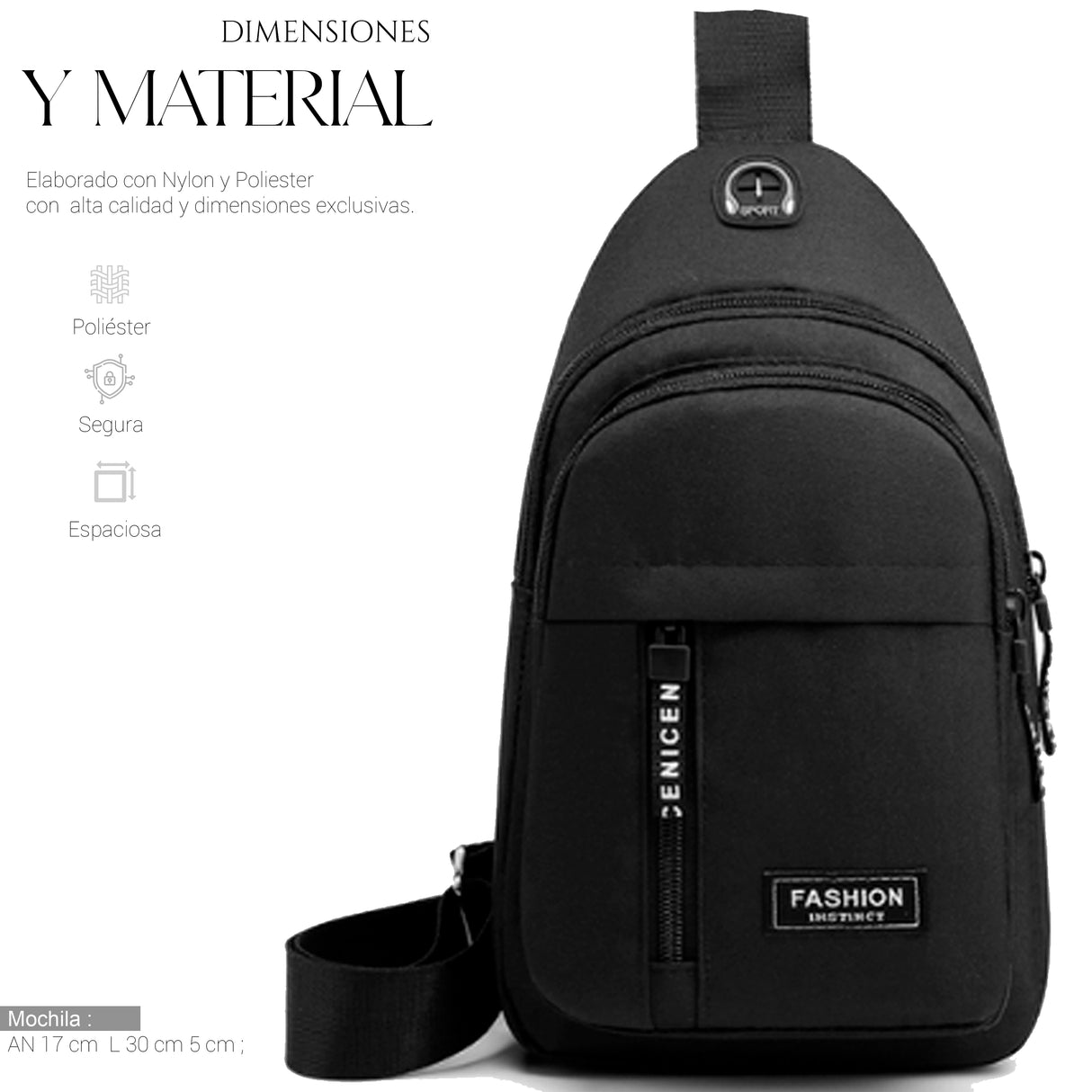 Mochila CrossBody MAYOREO