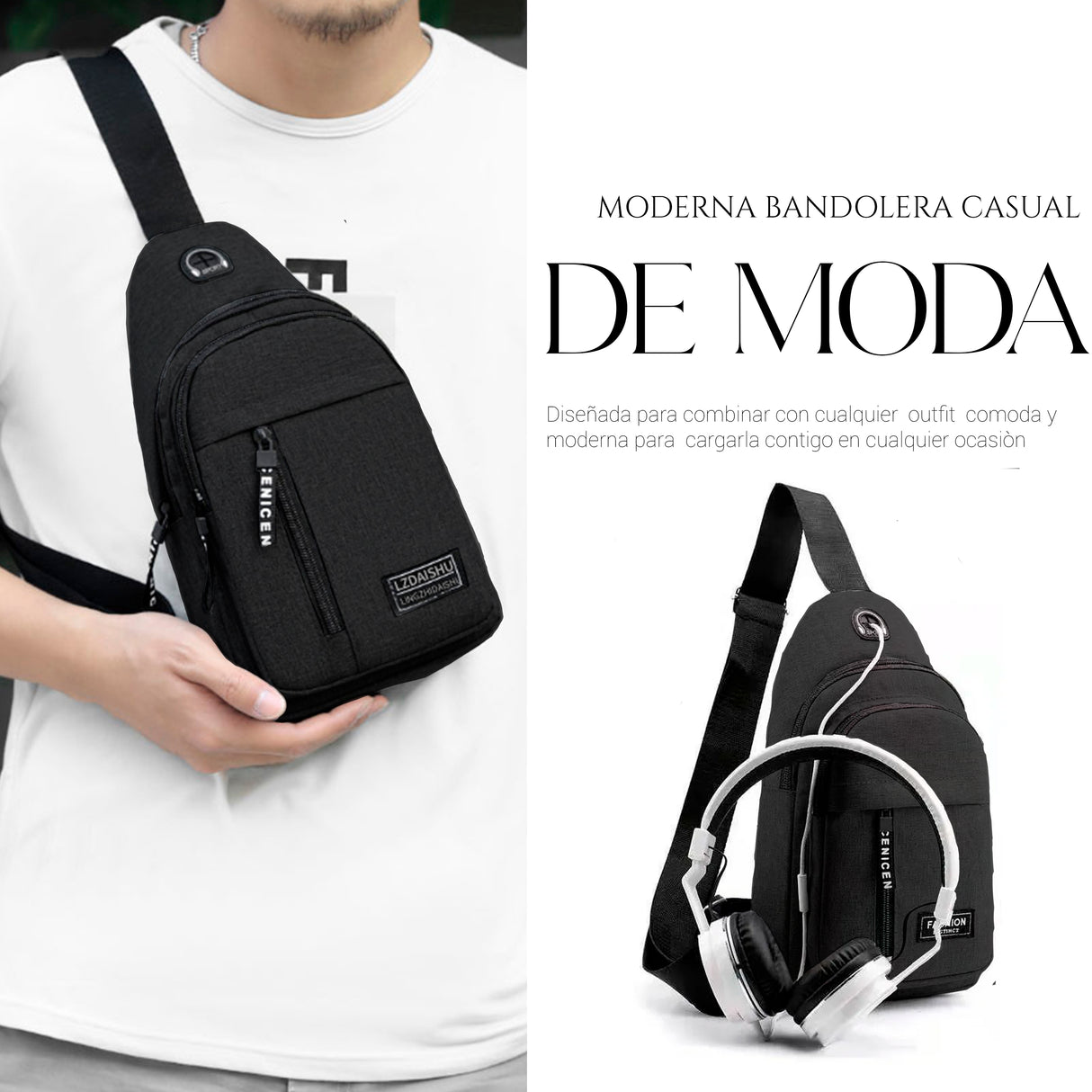 Mochila CrossBody MAYOREO